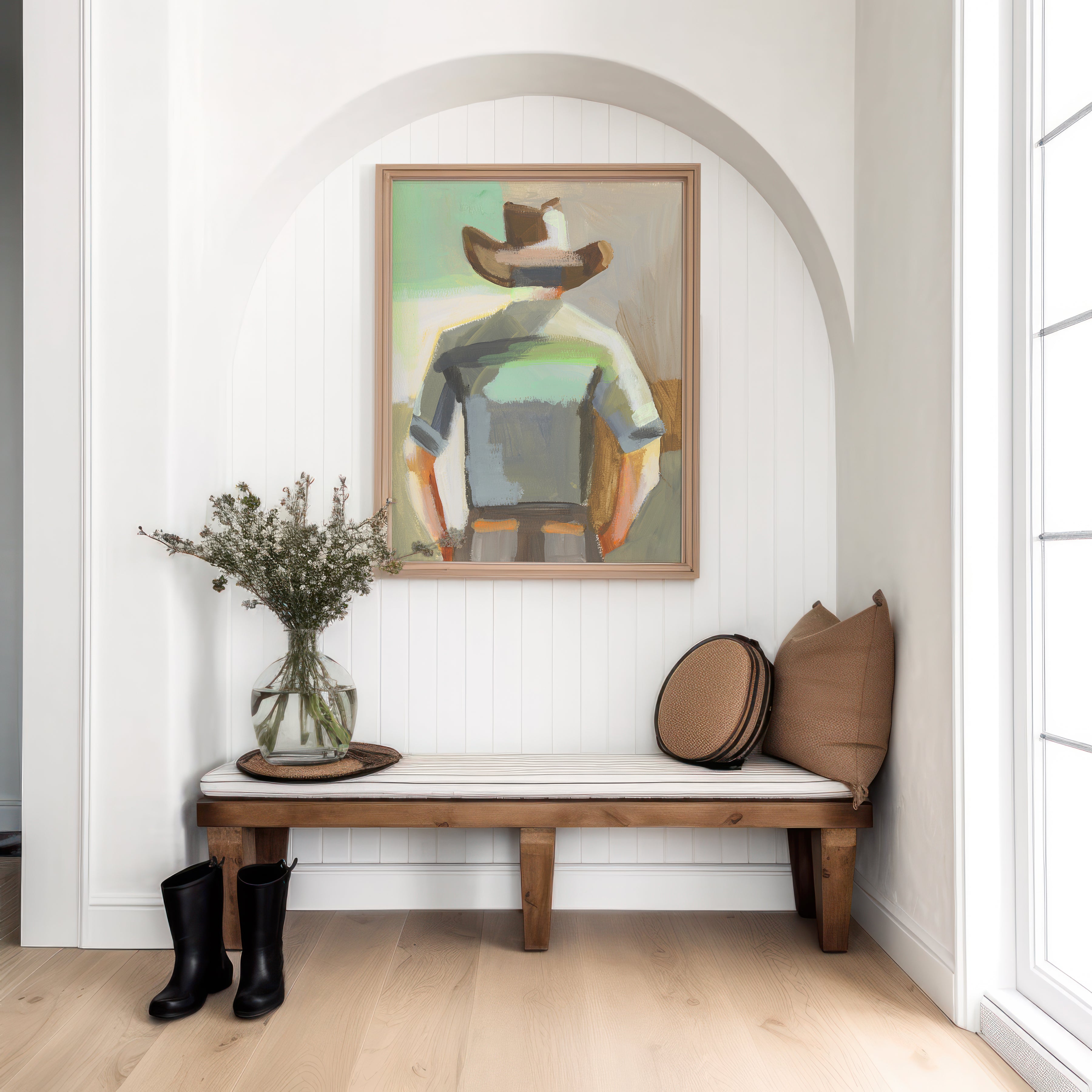 Carl the Cowboy Print