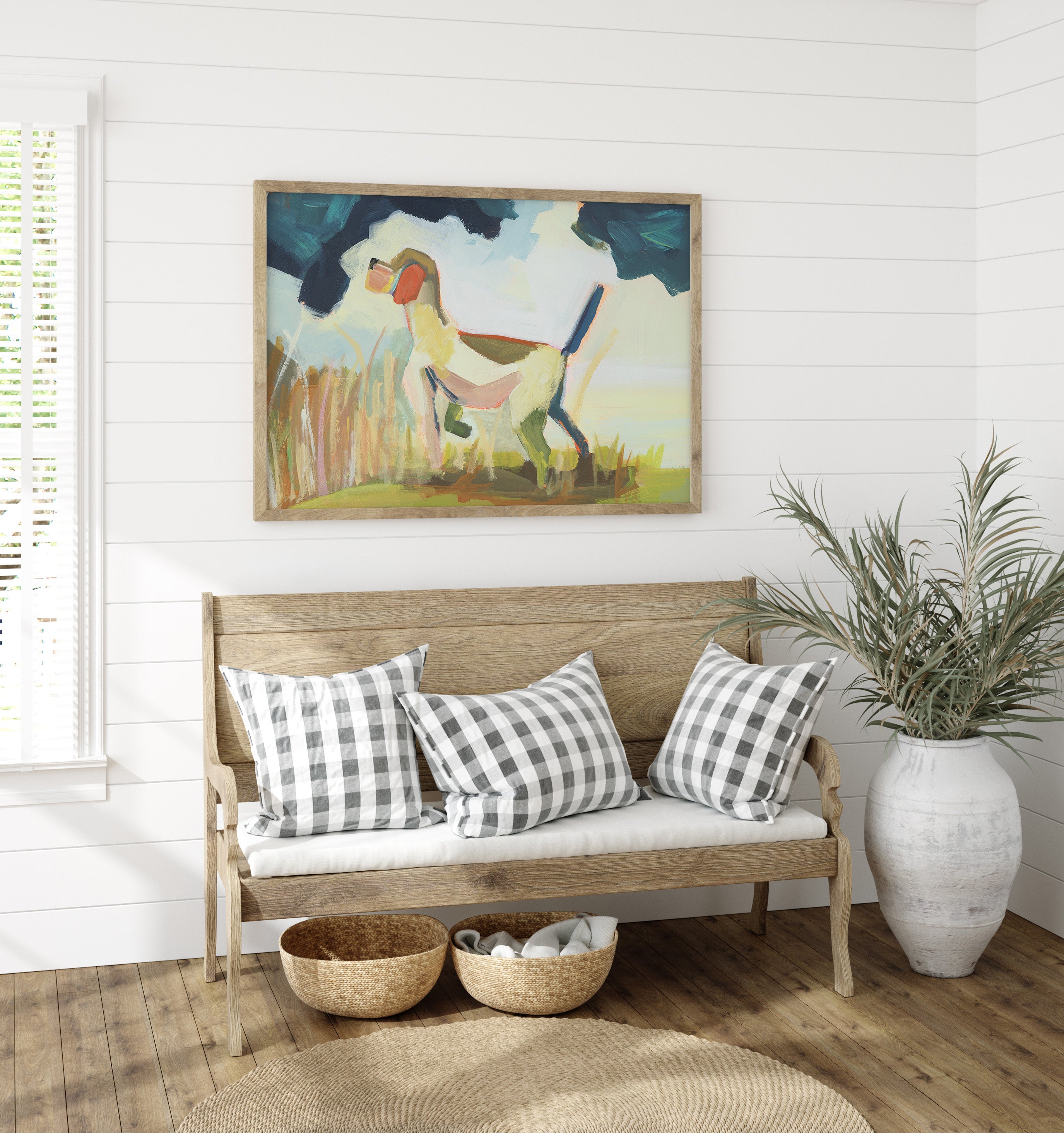 Bruce the Bird Dog Print