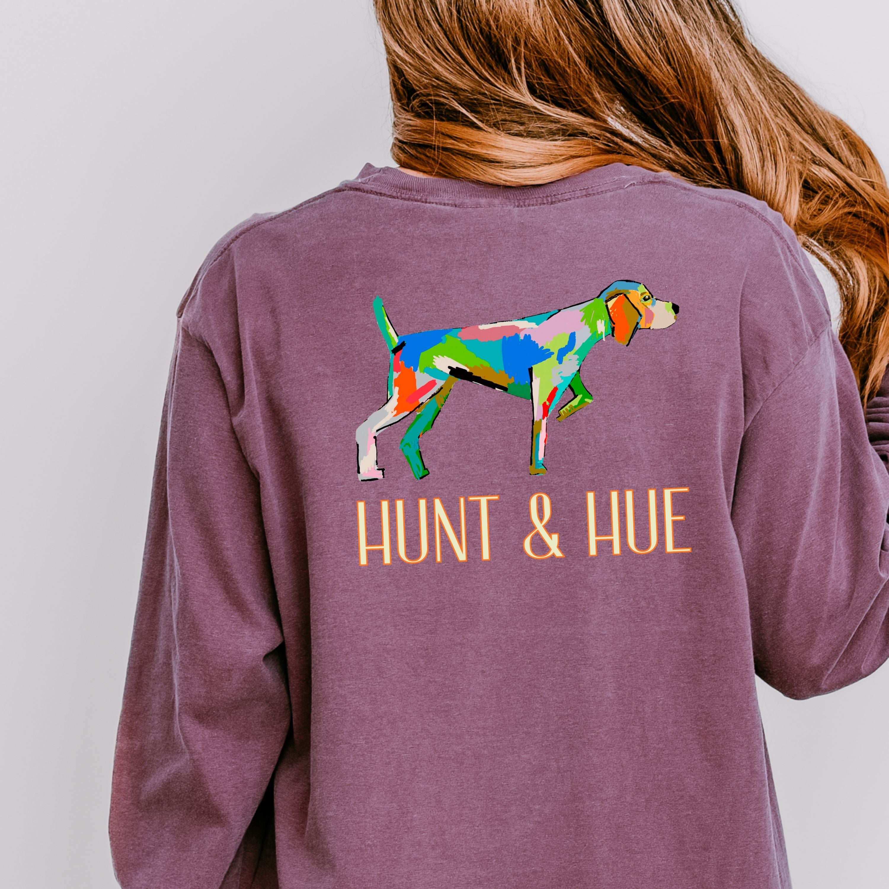 Long Sleeve Modern Bird Dog Shirt