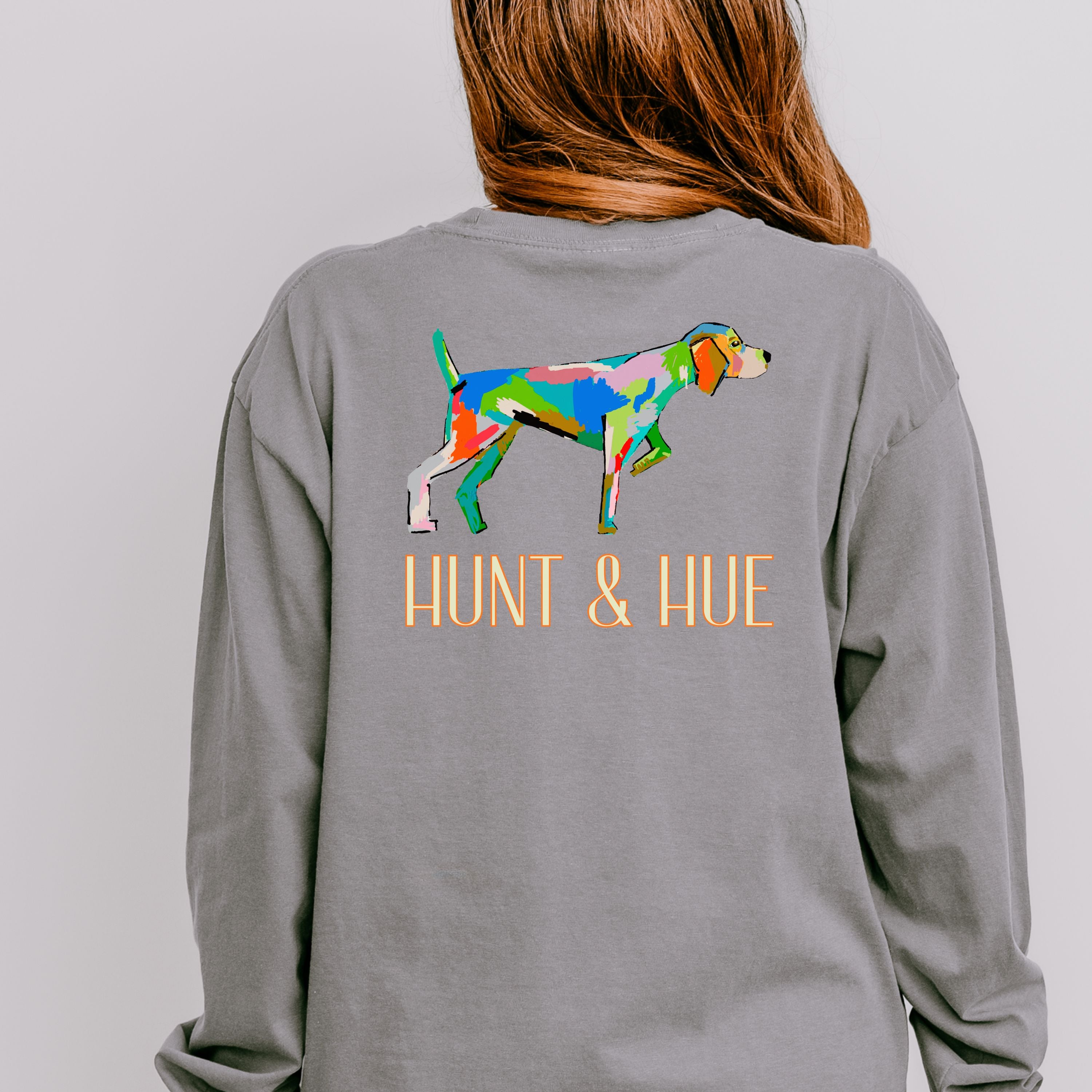 Long Sleeve Modern Bird Dog Shirt