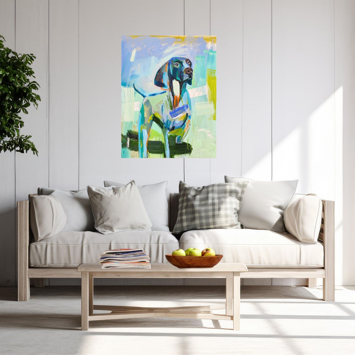 Abstract Bird Dog