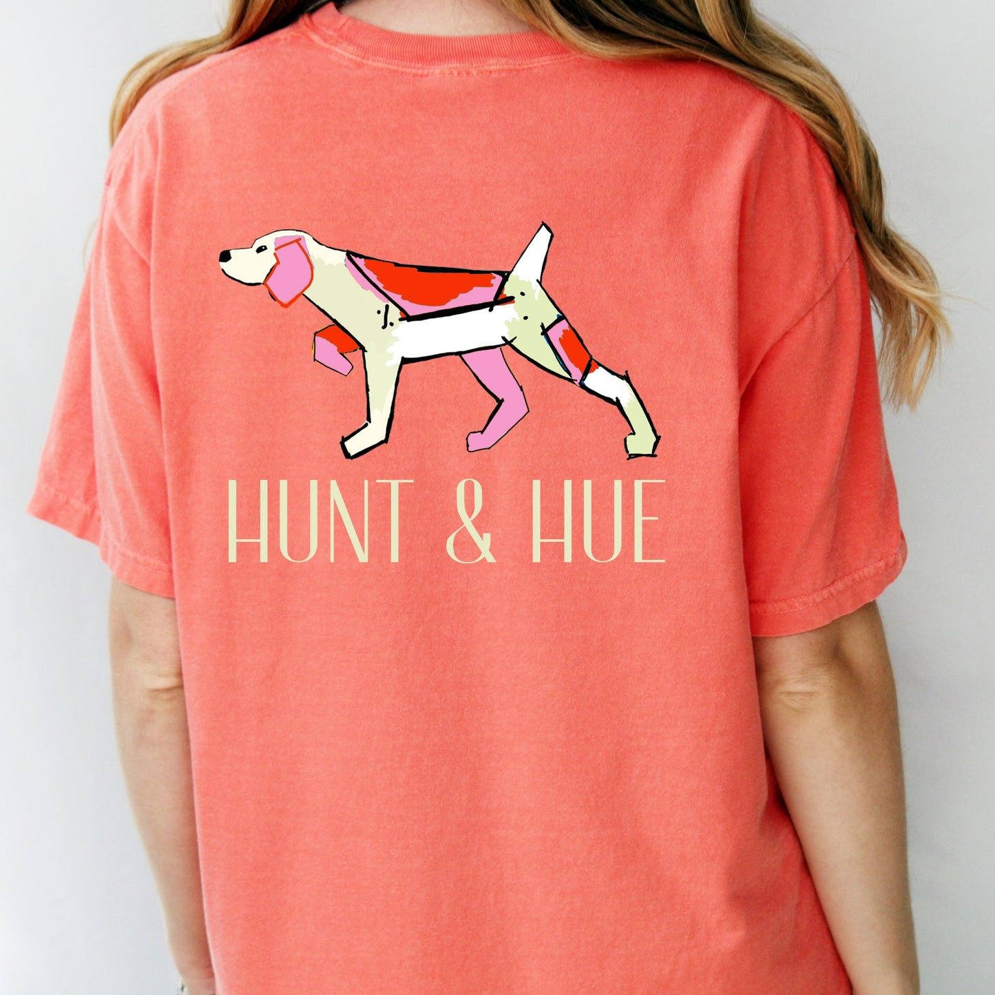 Preppy and Pink Bird Dog