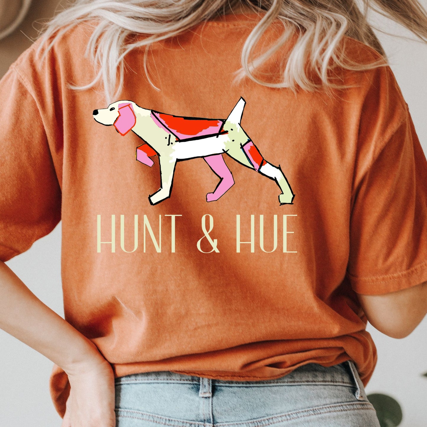 Preppy and Pink Bird Dog
