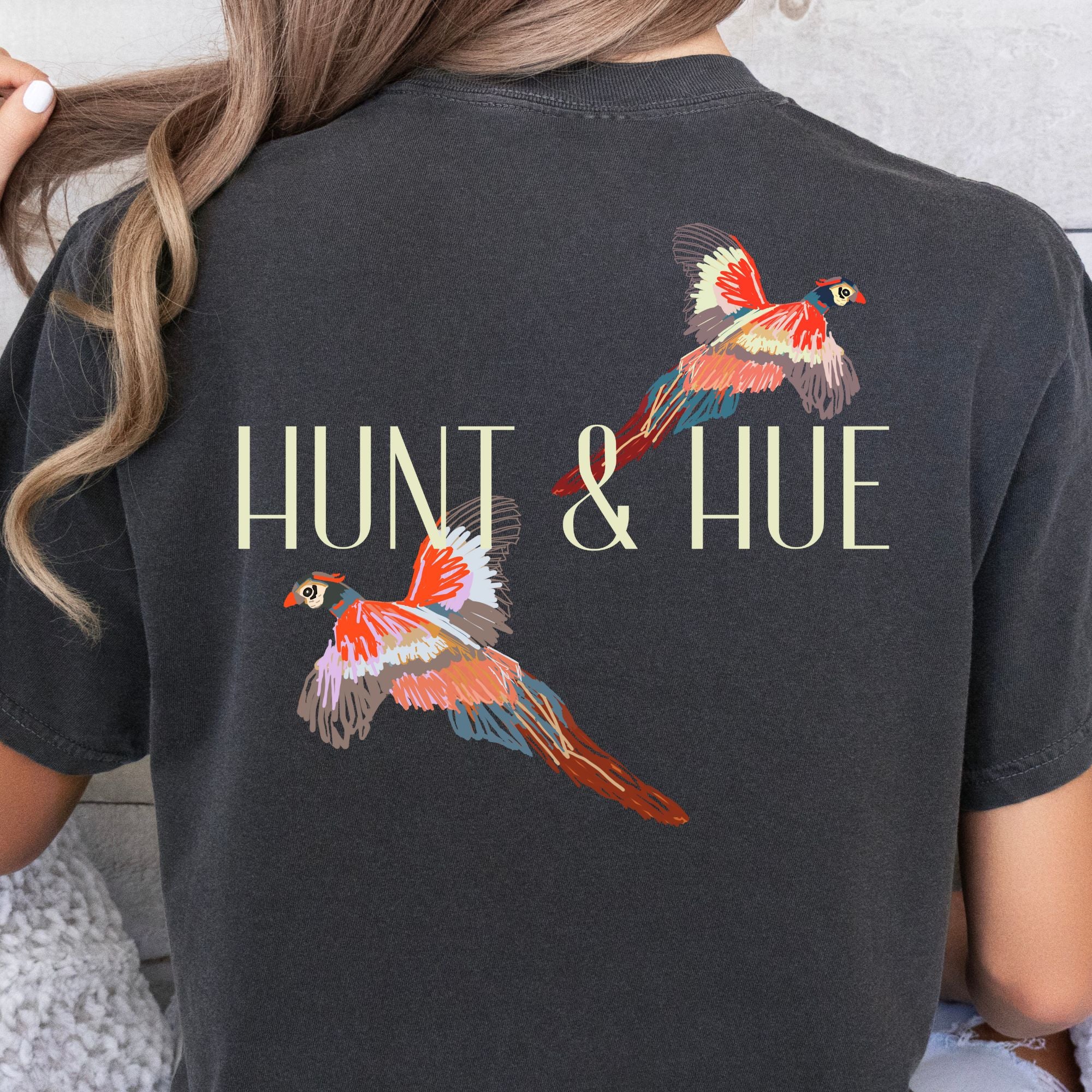 Women's Hunt and Hue Pheasant Shirt