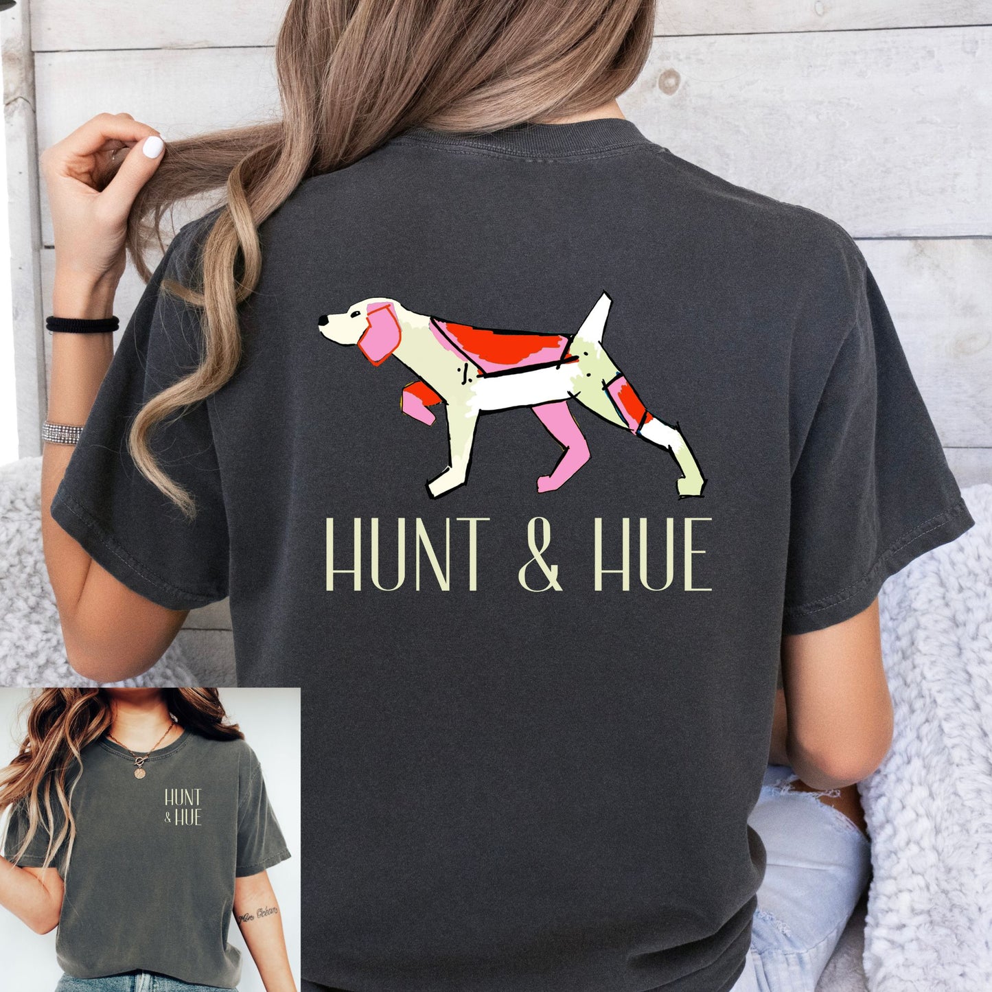 Preppy and Pink Bird Dog