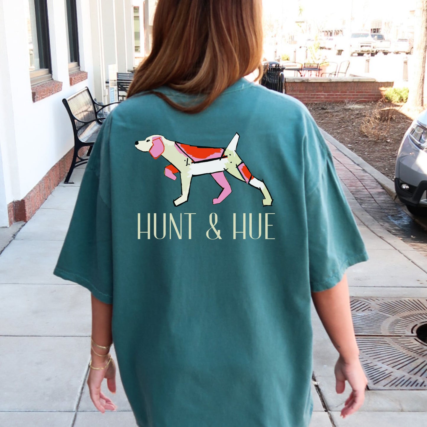 Preppy and Pink Bird Dog