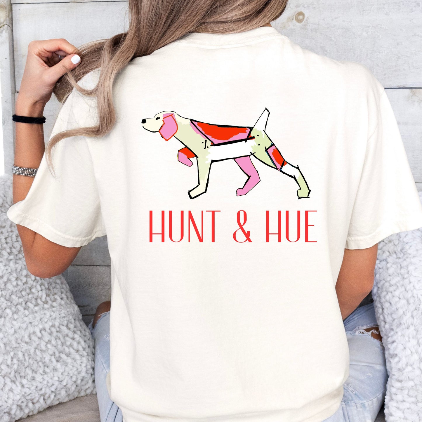 Preppy and Pink Bird Dog