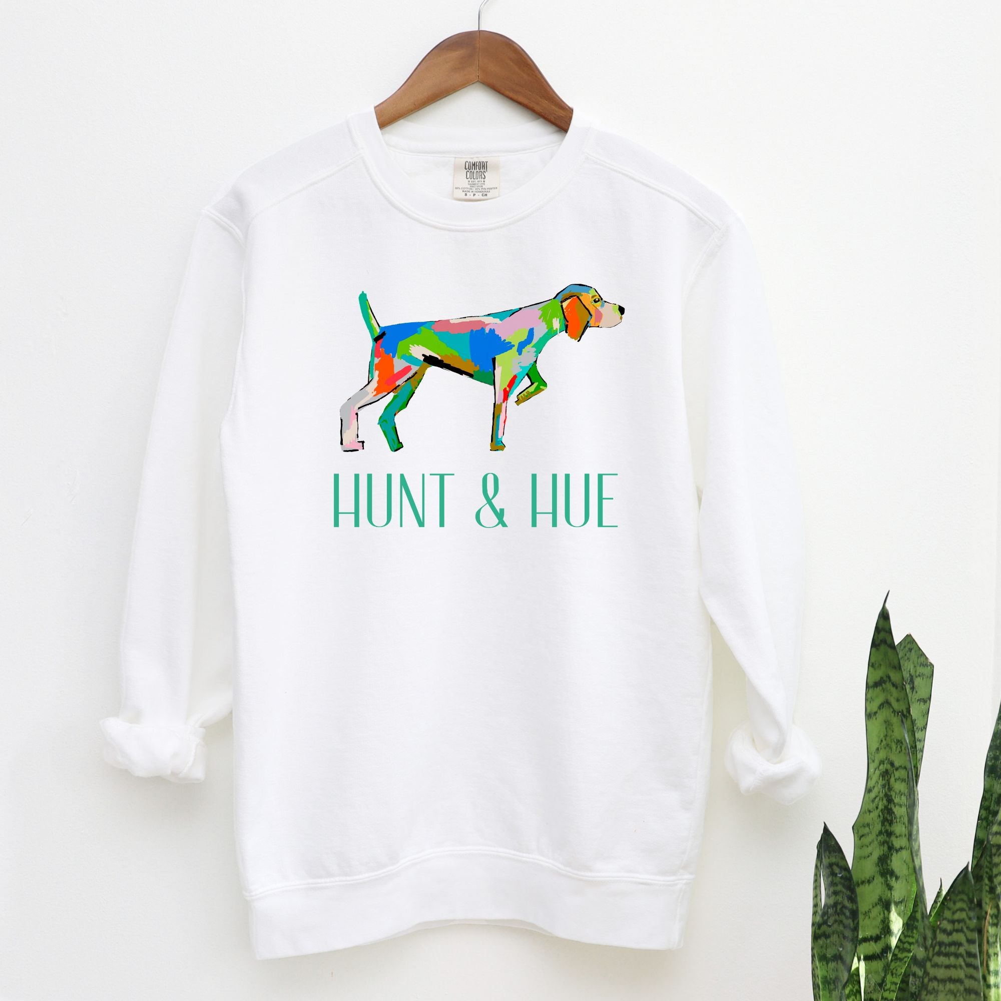 Funky Bird Dog Sweatshirt
