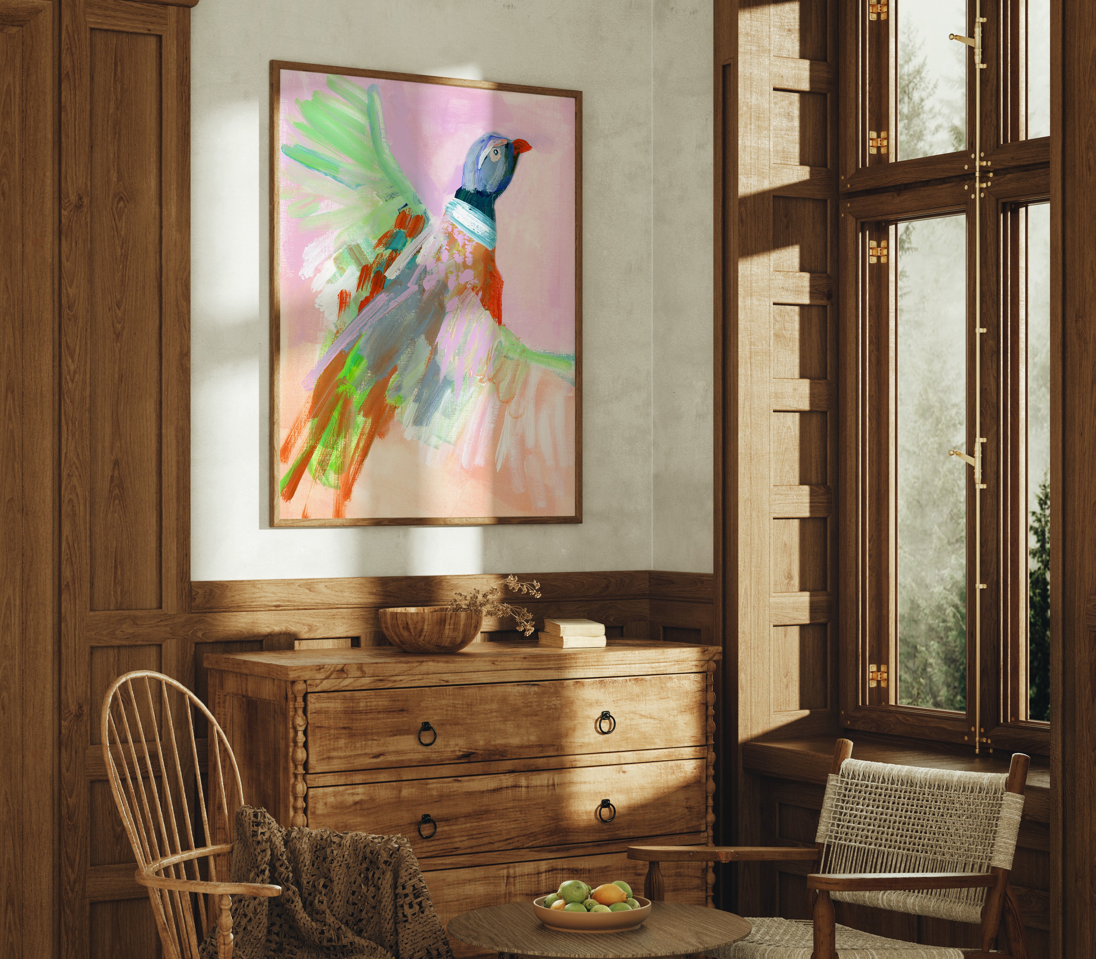 Fiona the Pheasant Print