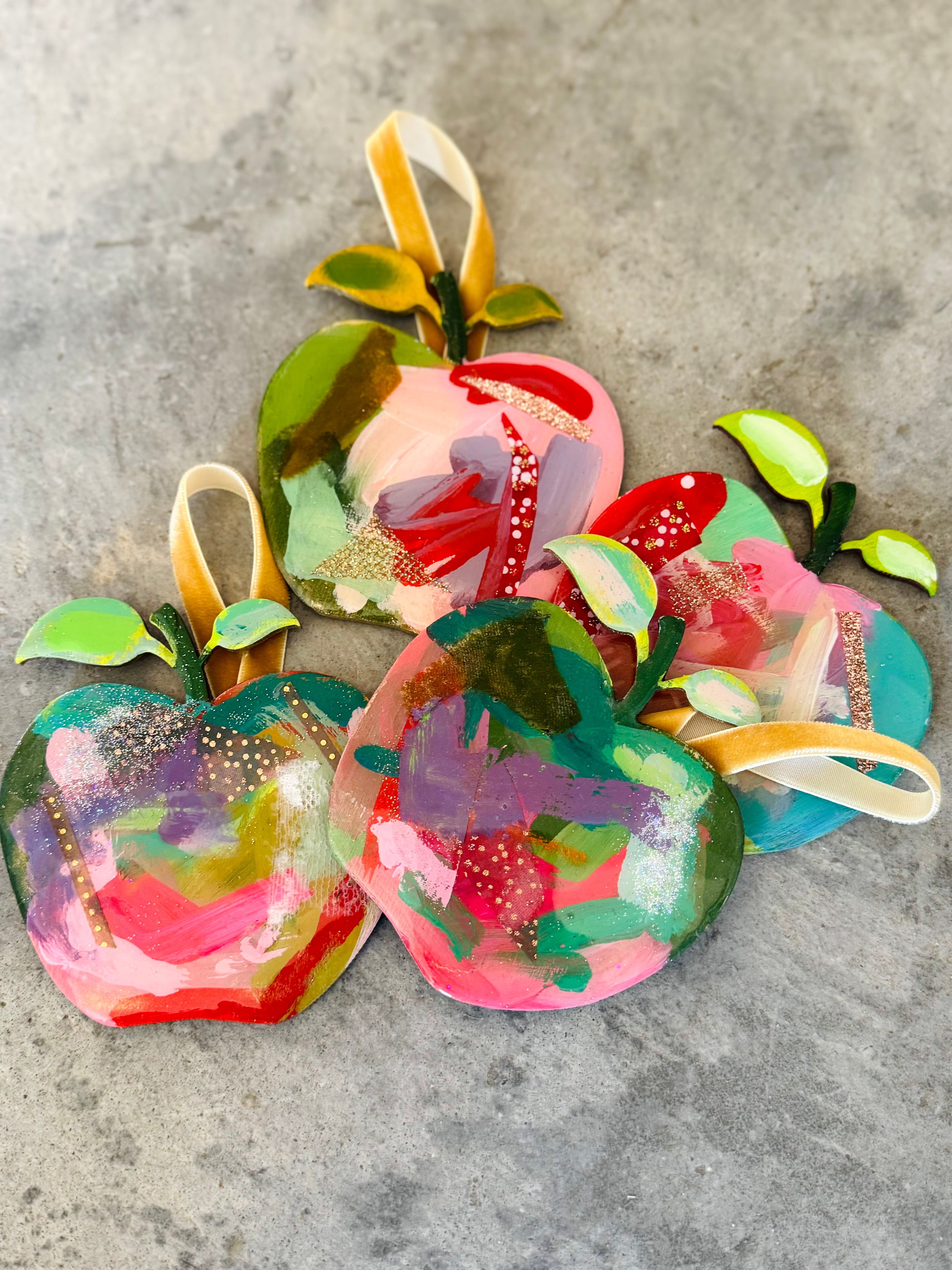 Polka Dot Notecard and Ornament Set
