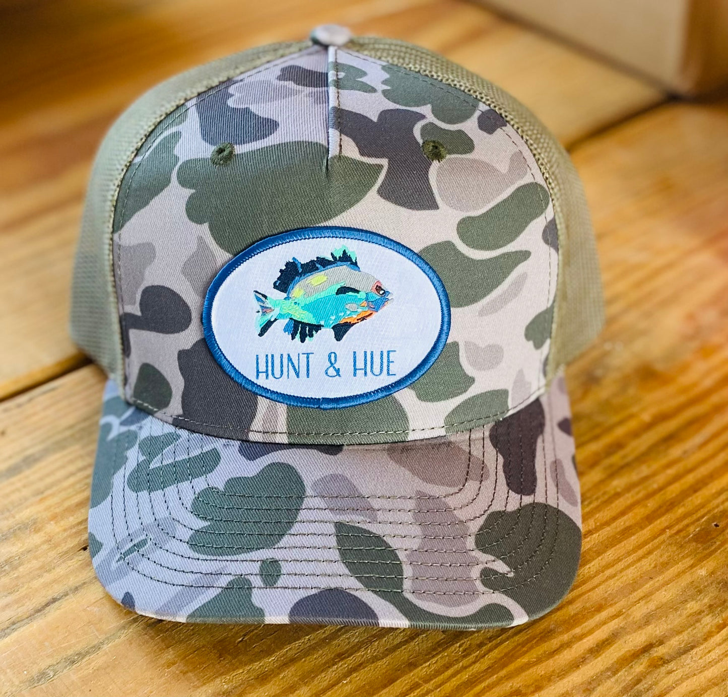 Redbreast Fish Camo Hat