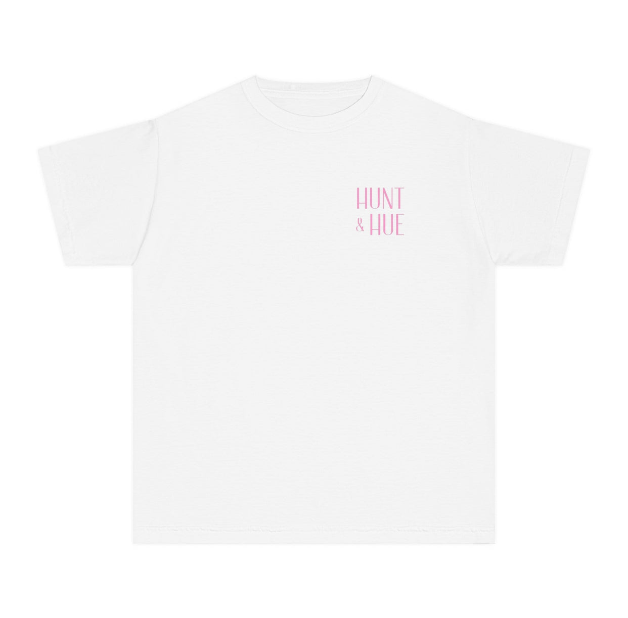 Youth pretty in pink bird dog tee