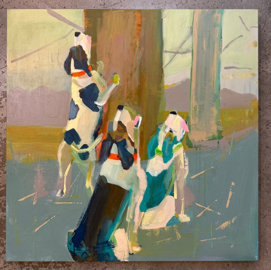 "Coonhound Trio"