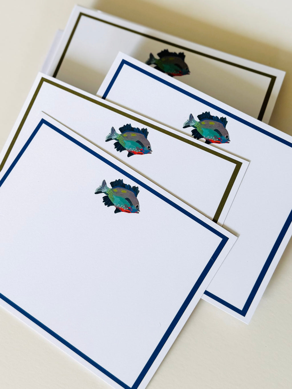 Redbreast Fish Notecard