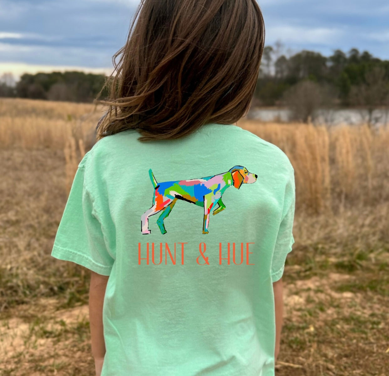 Youth Funky Bird Dog Tee