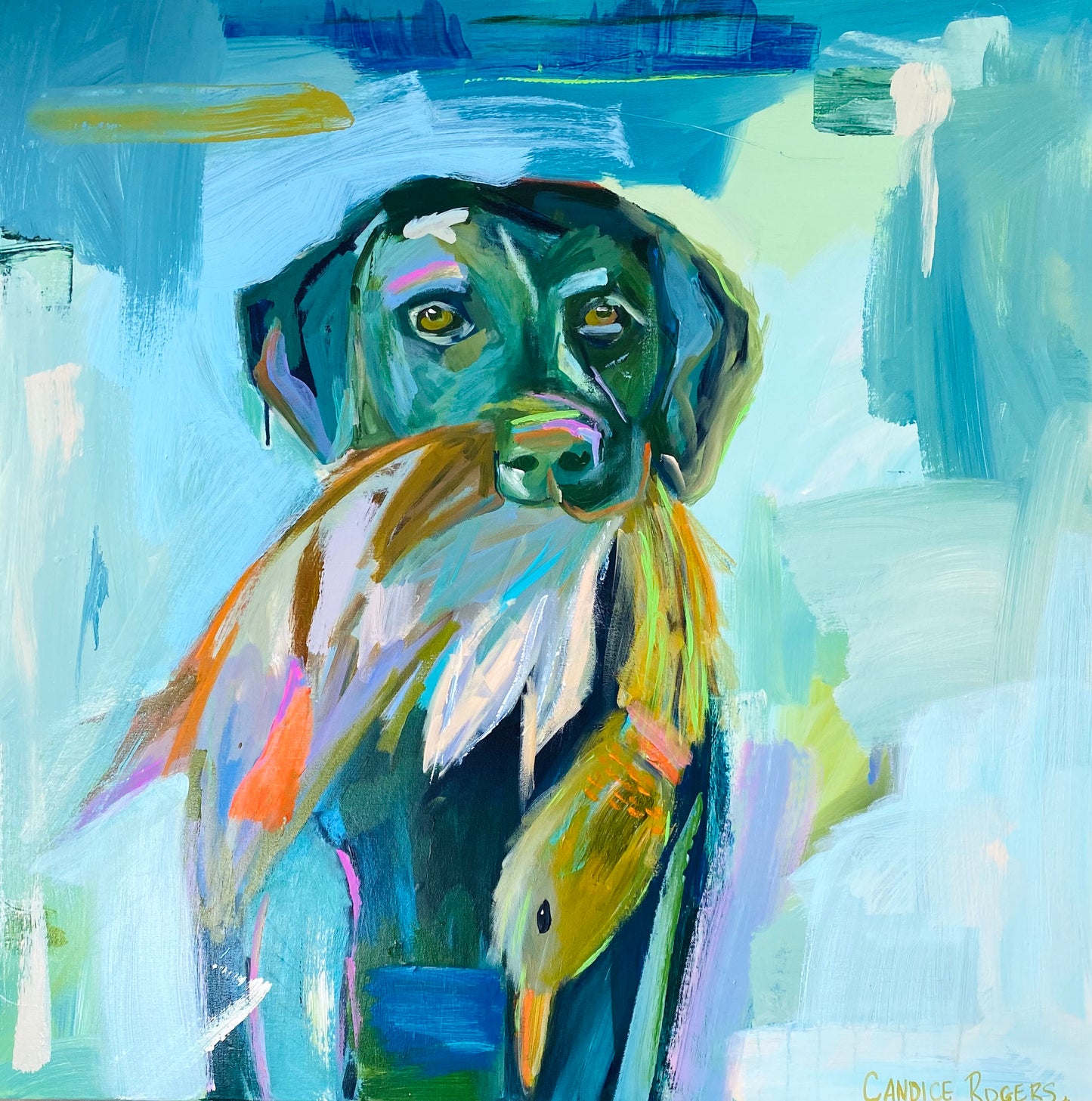 Larry the Labrador Retriever