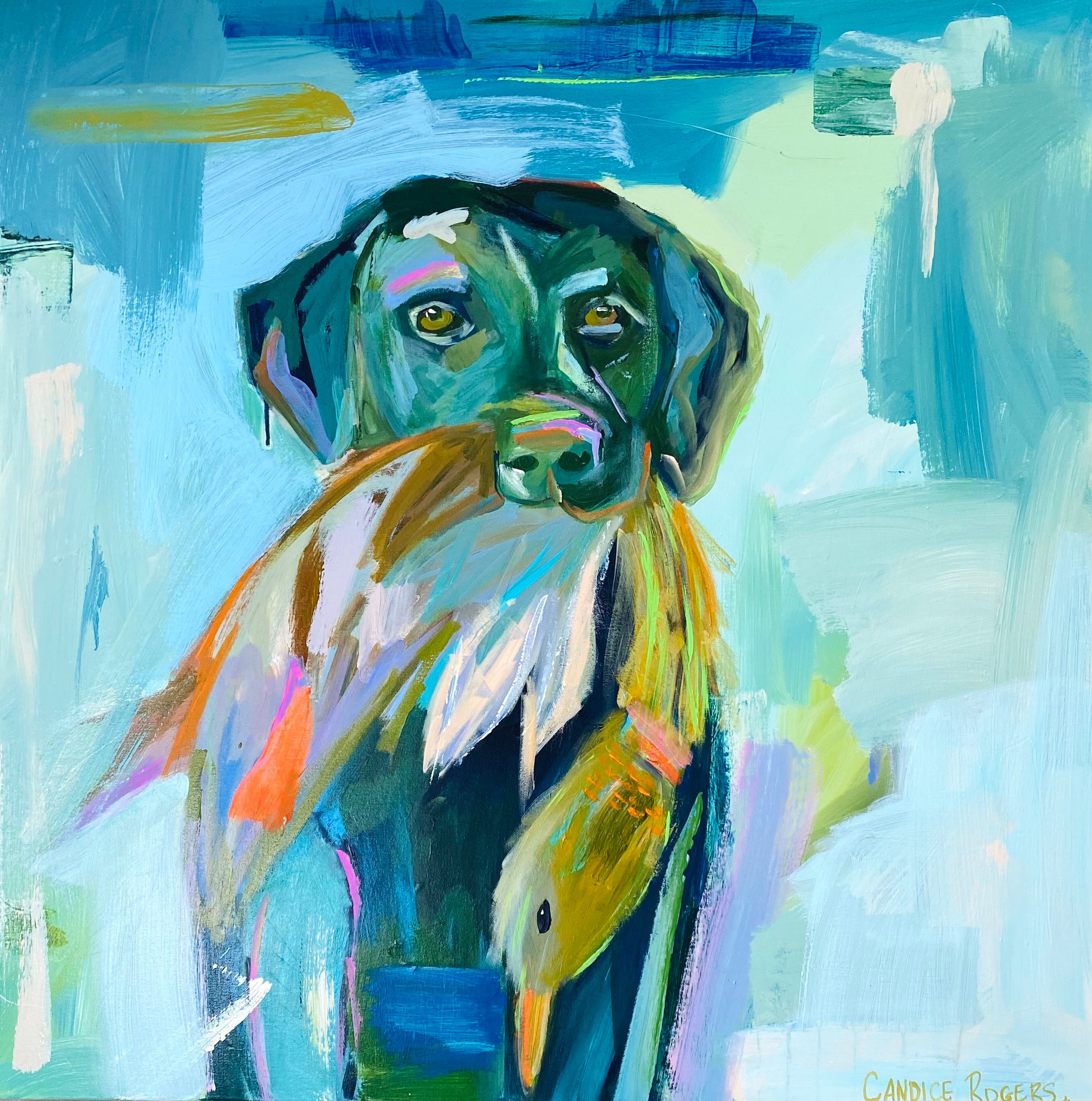Larry the Labrador Retriever