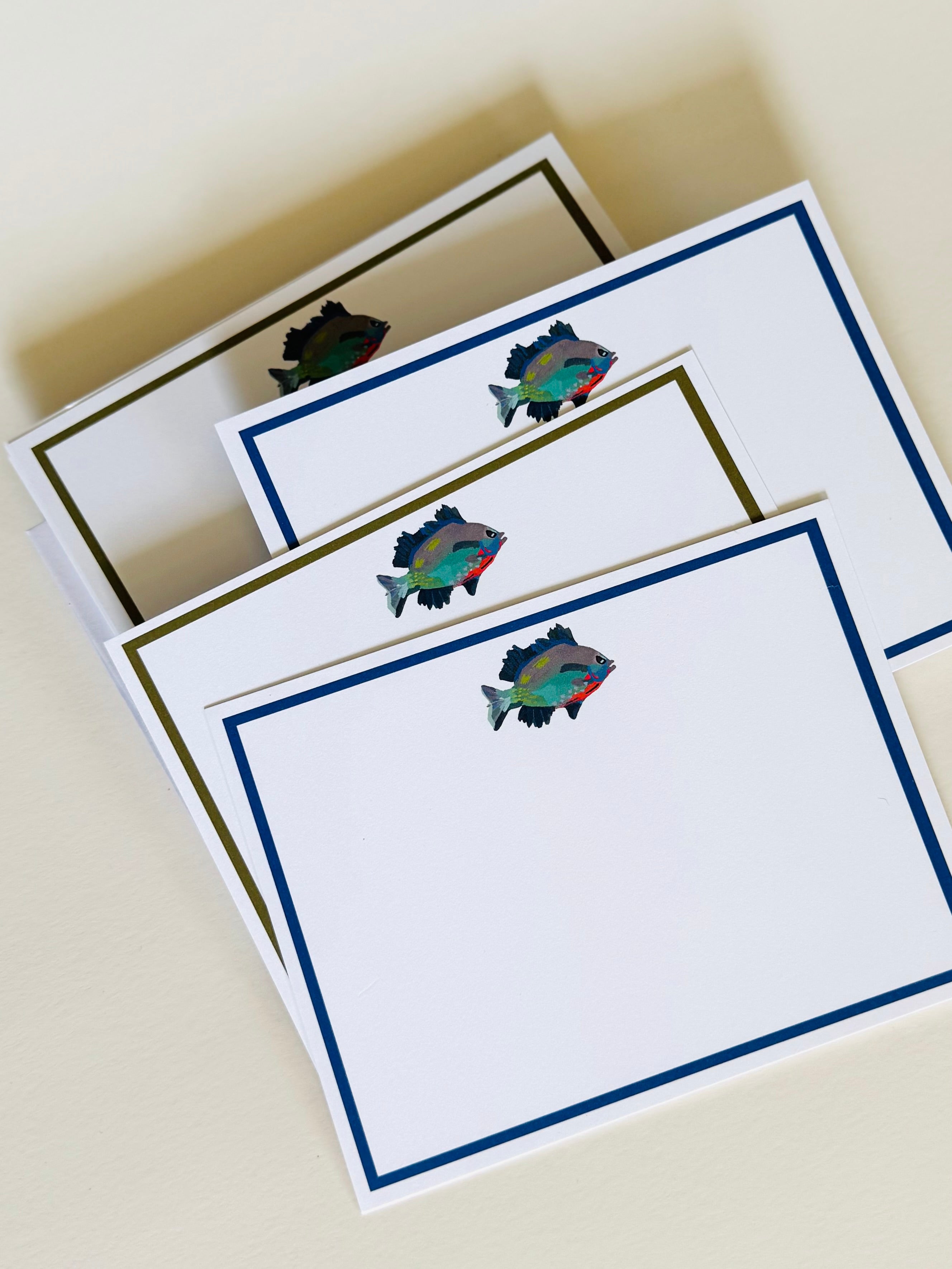 Redbreast Fish Notecard