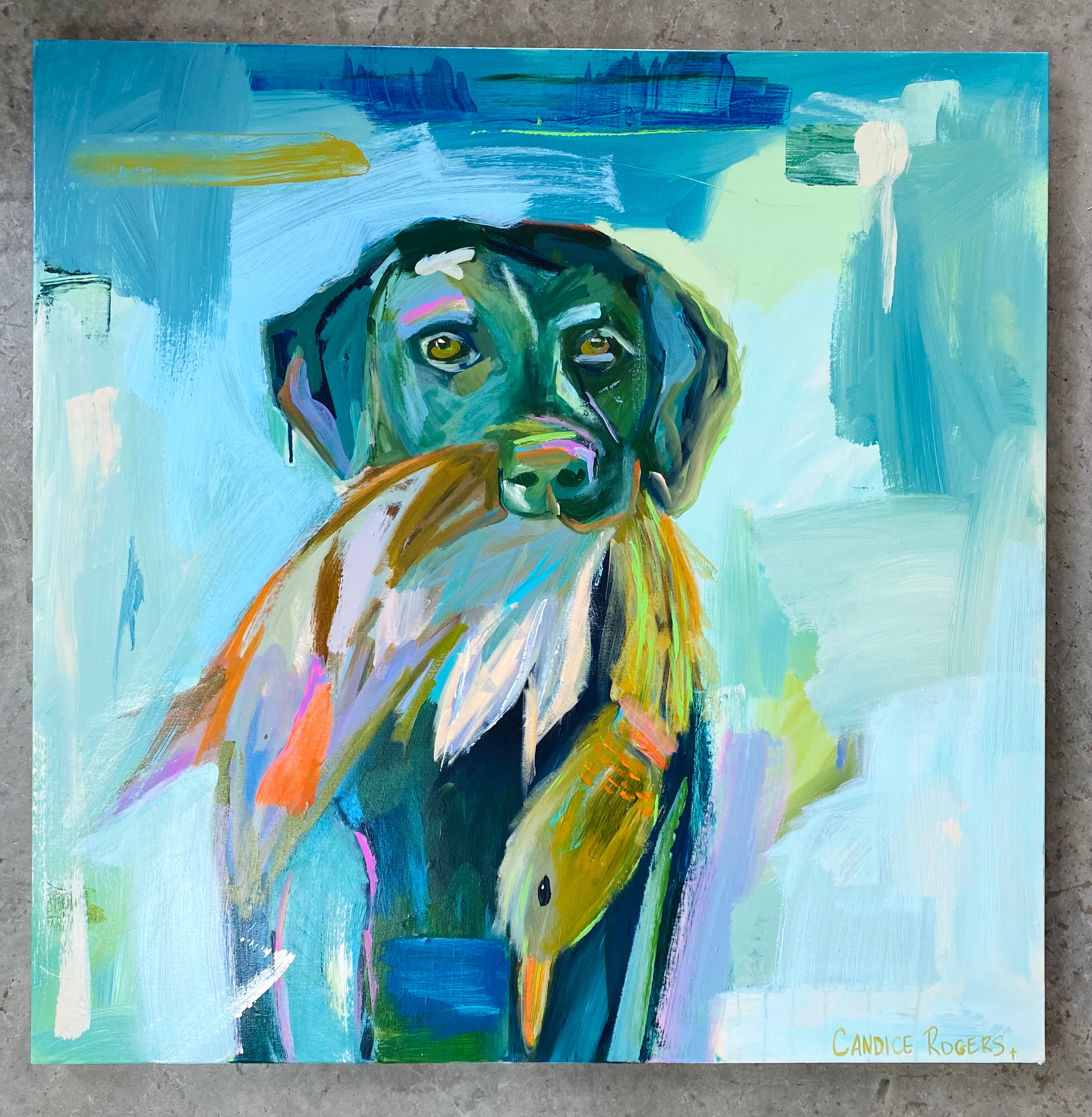 Larry the Labrador Retriever