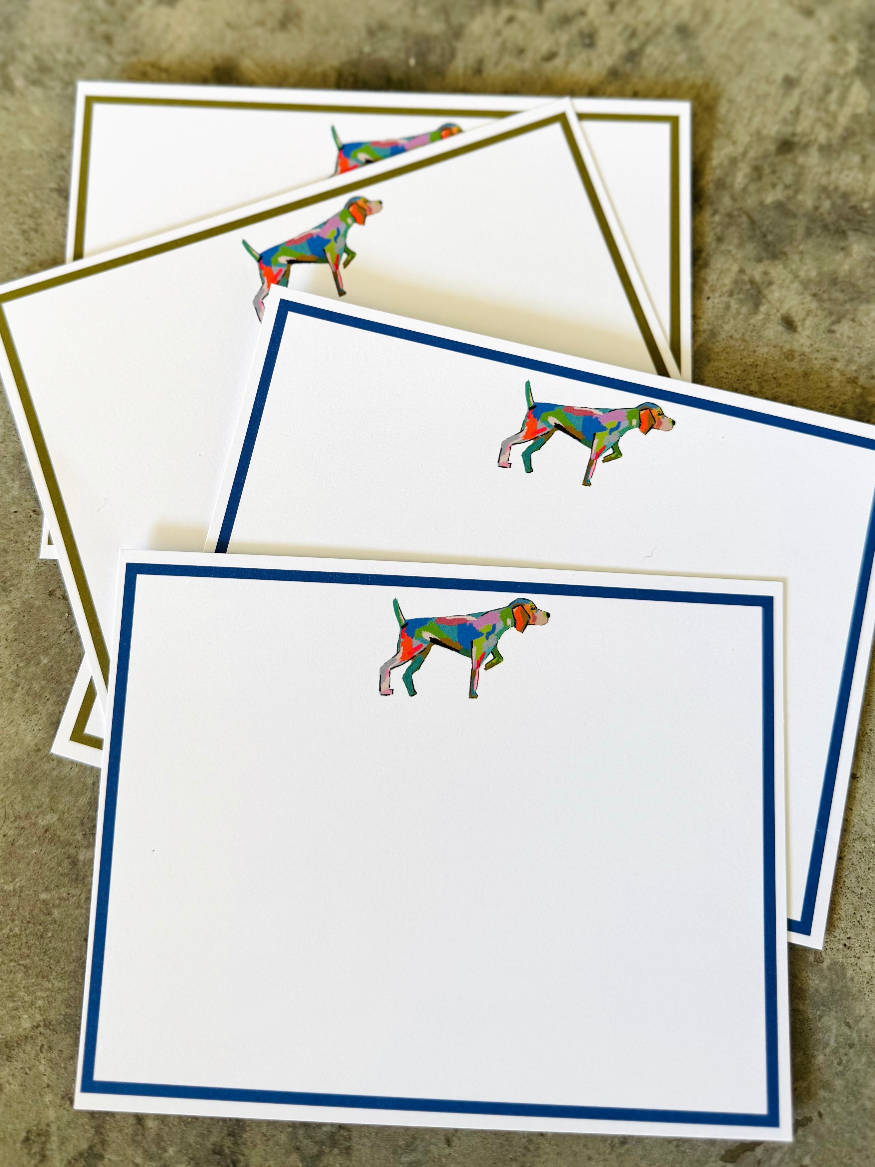 Bird Dog Notecard