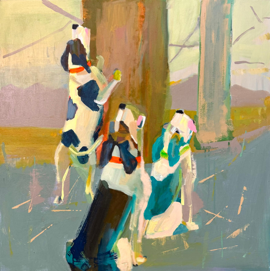 "Coonhound Trio"