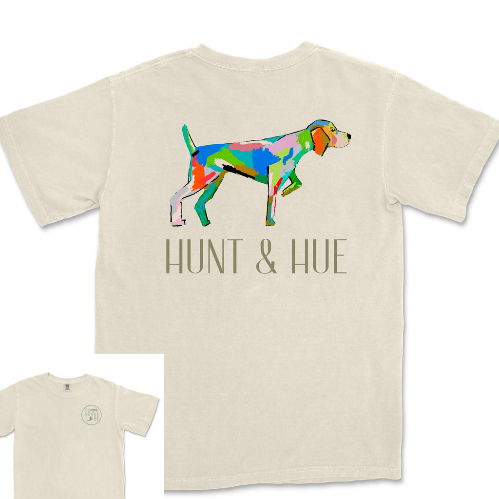 Women's Modern Funky Bird Dog Shirt