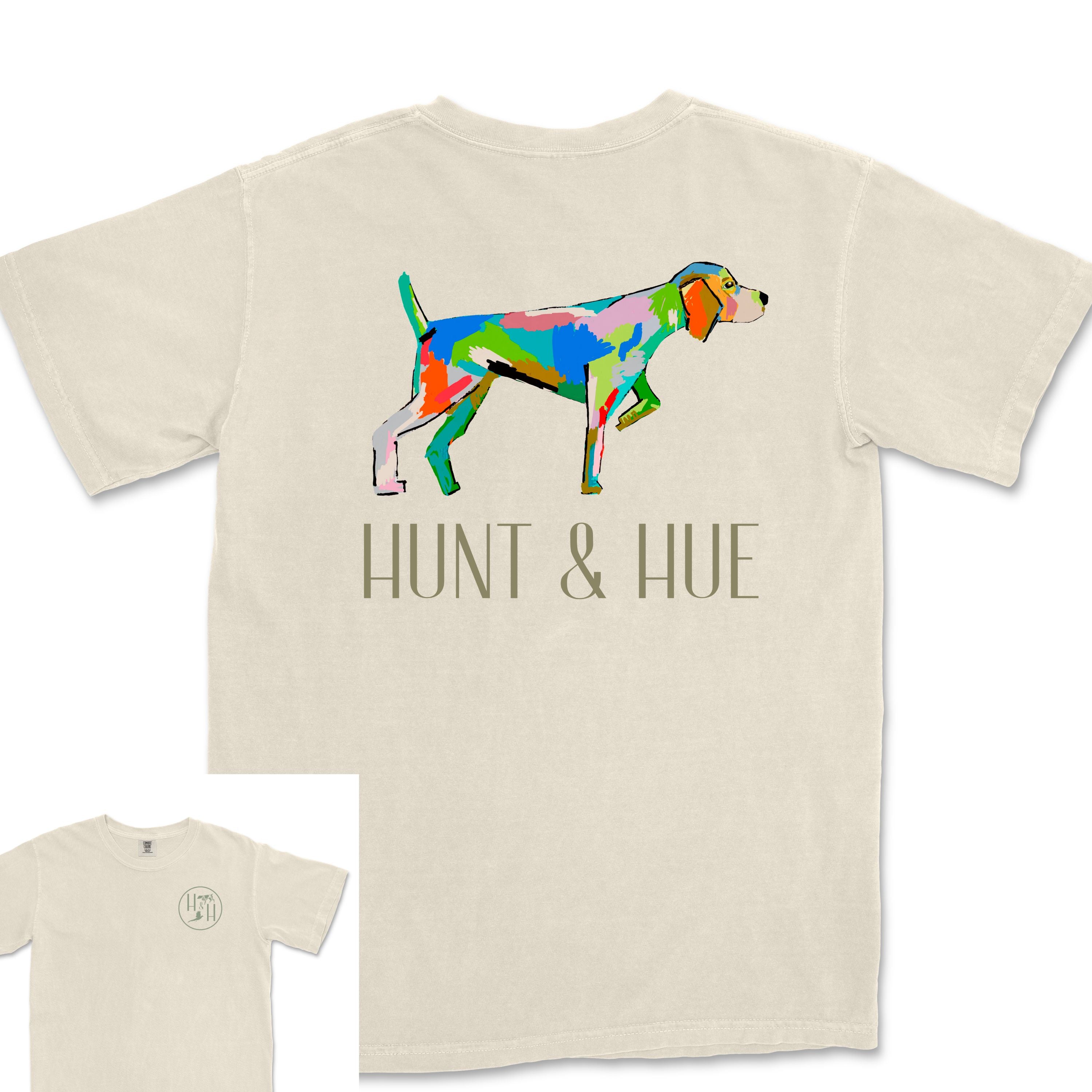 Women's Modern Funky Bird Dog Shirt