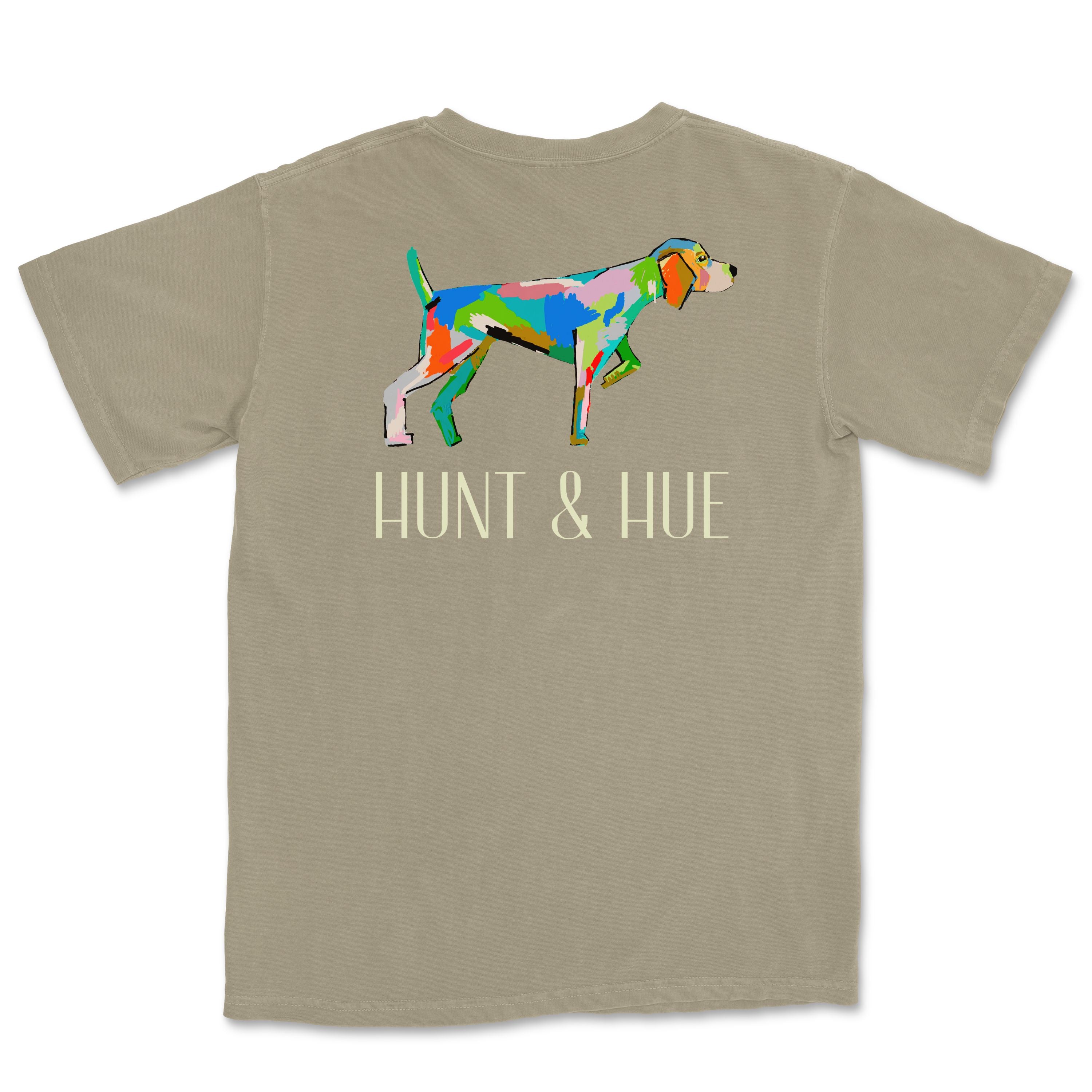 Women's Modern Funky Bird Dog Shirt