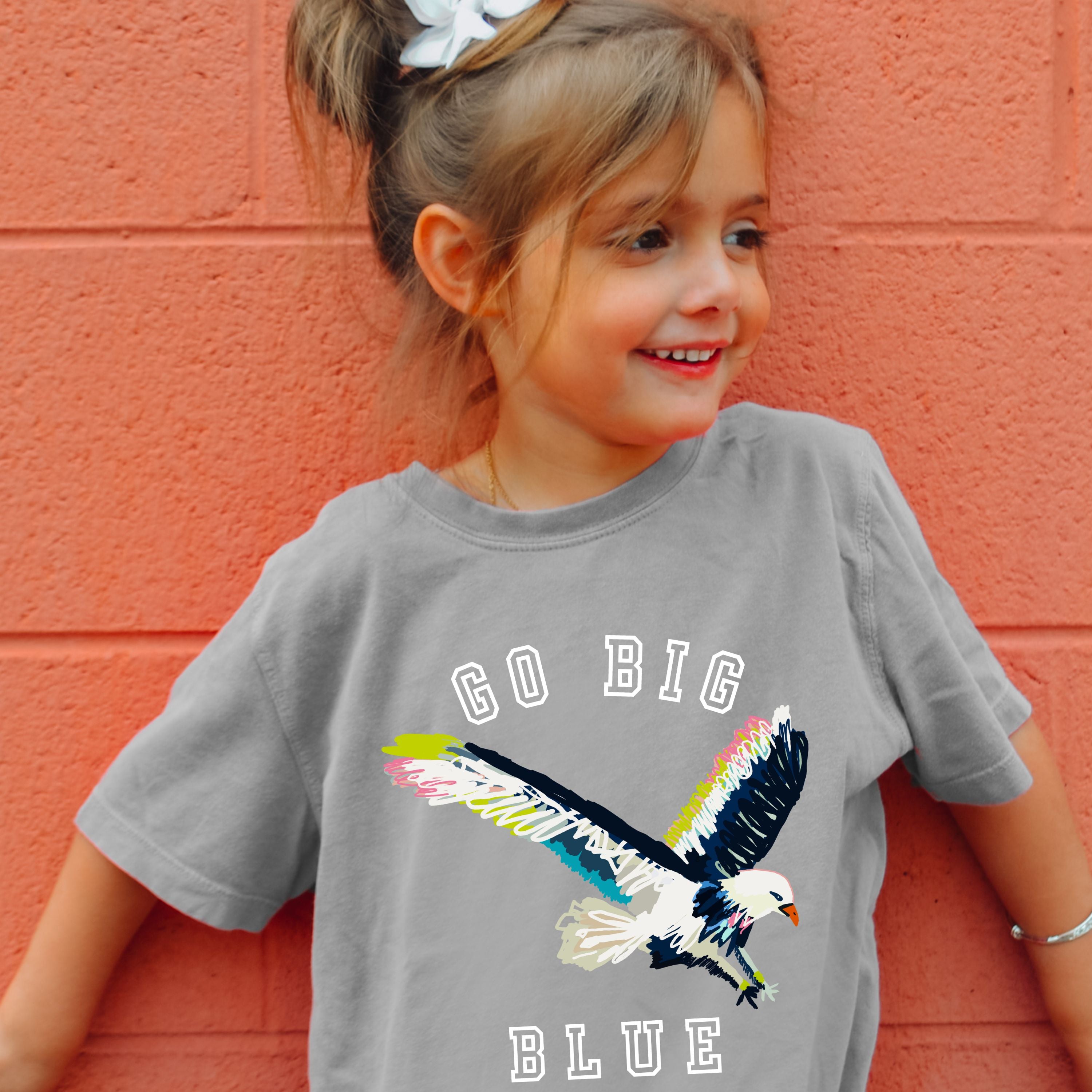 Youth Go Big Blue T-shirt