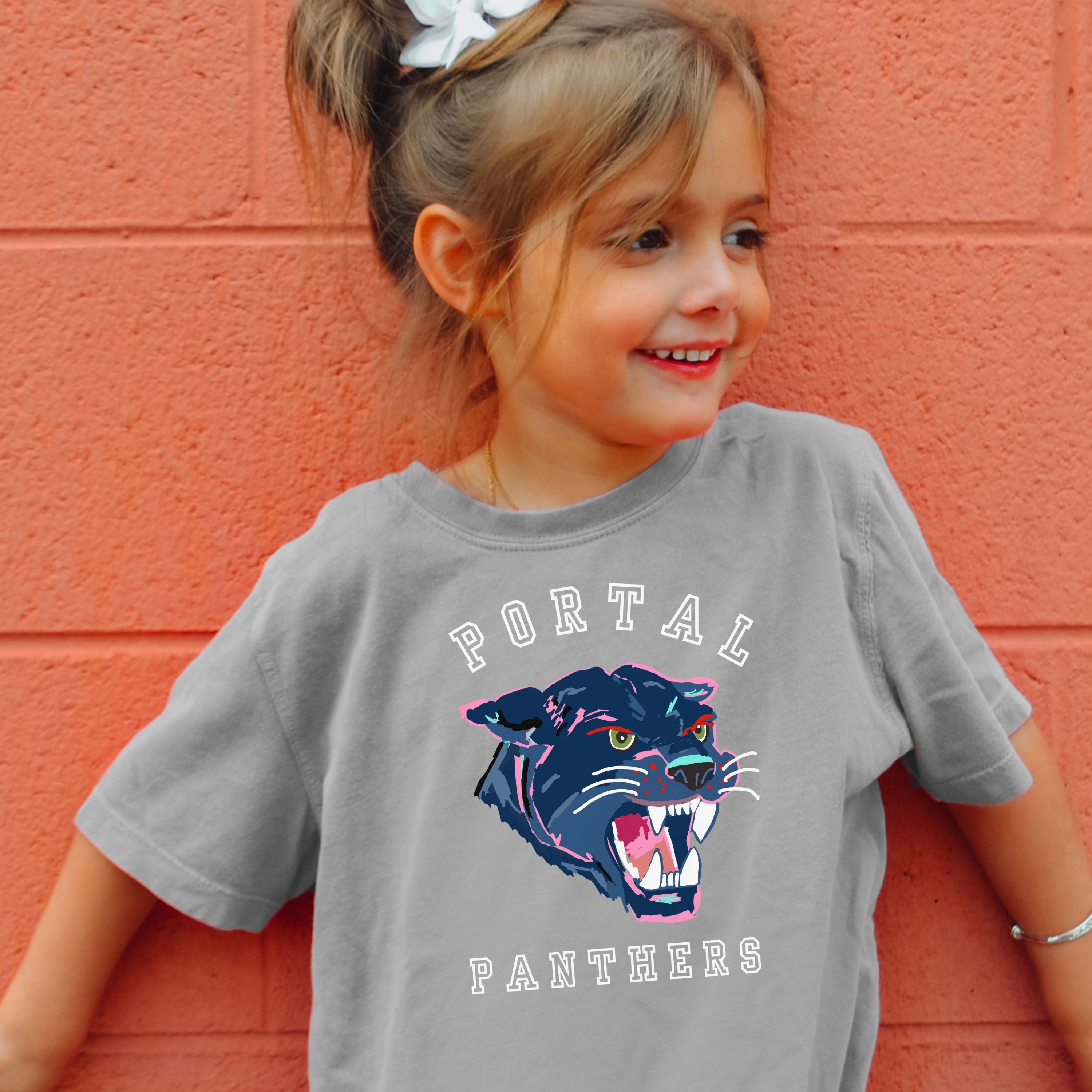 Youth Panthers Mascot Tee
