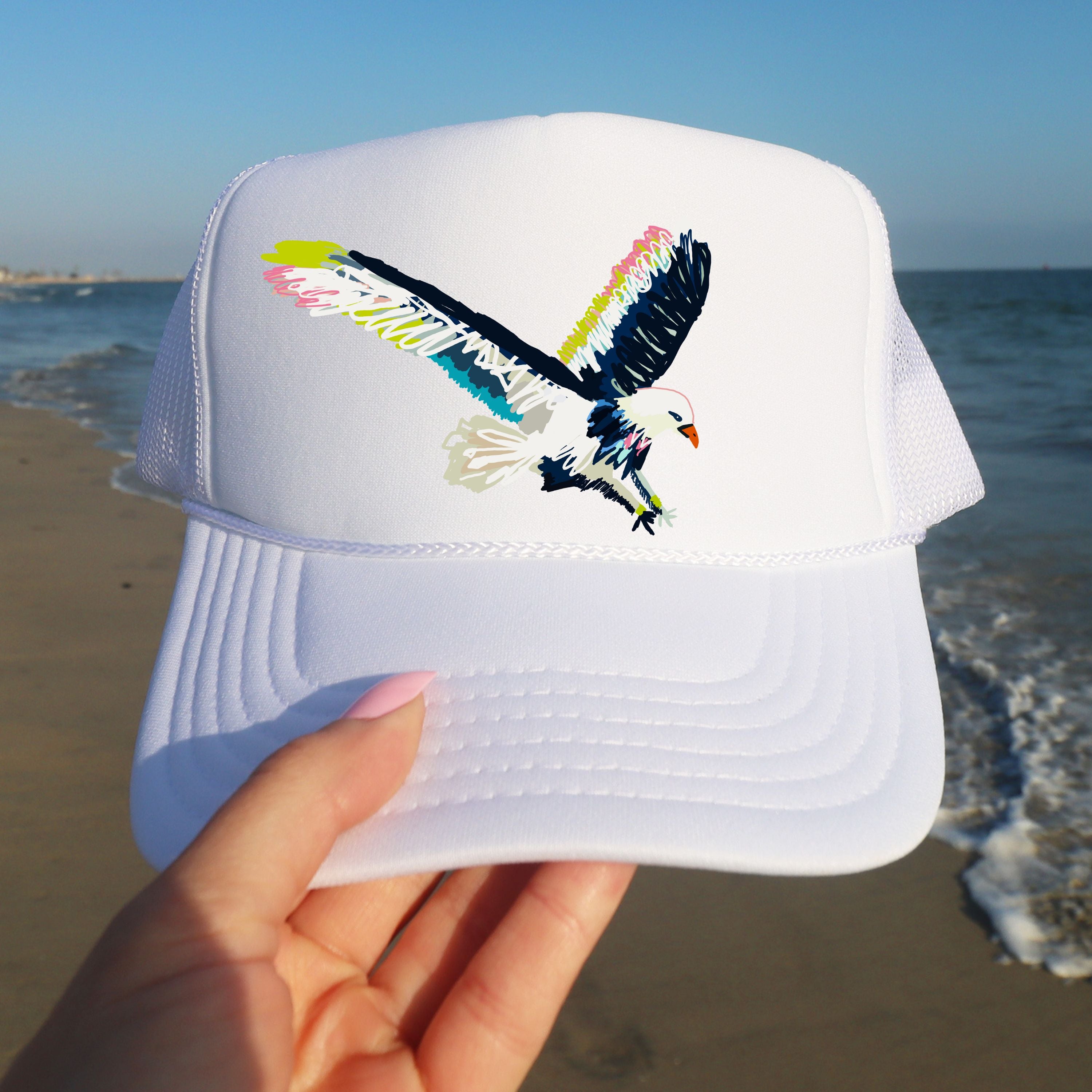 Fly like an Eagle trucker hat