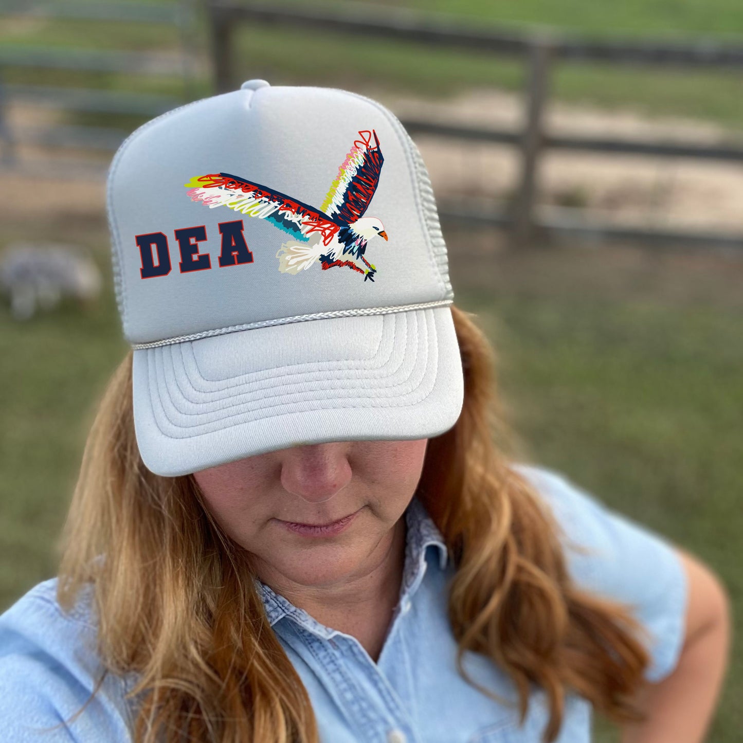 DEA Eagles Trucker Hat