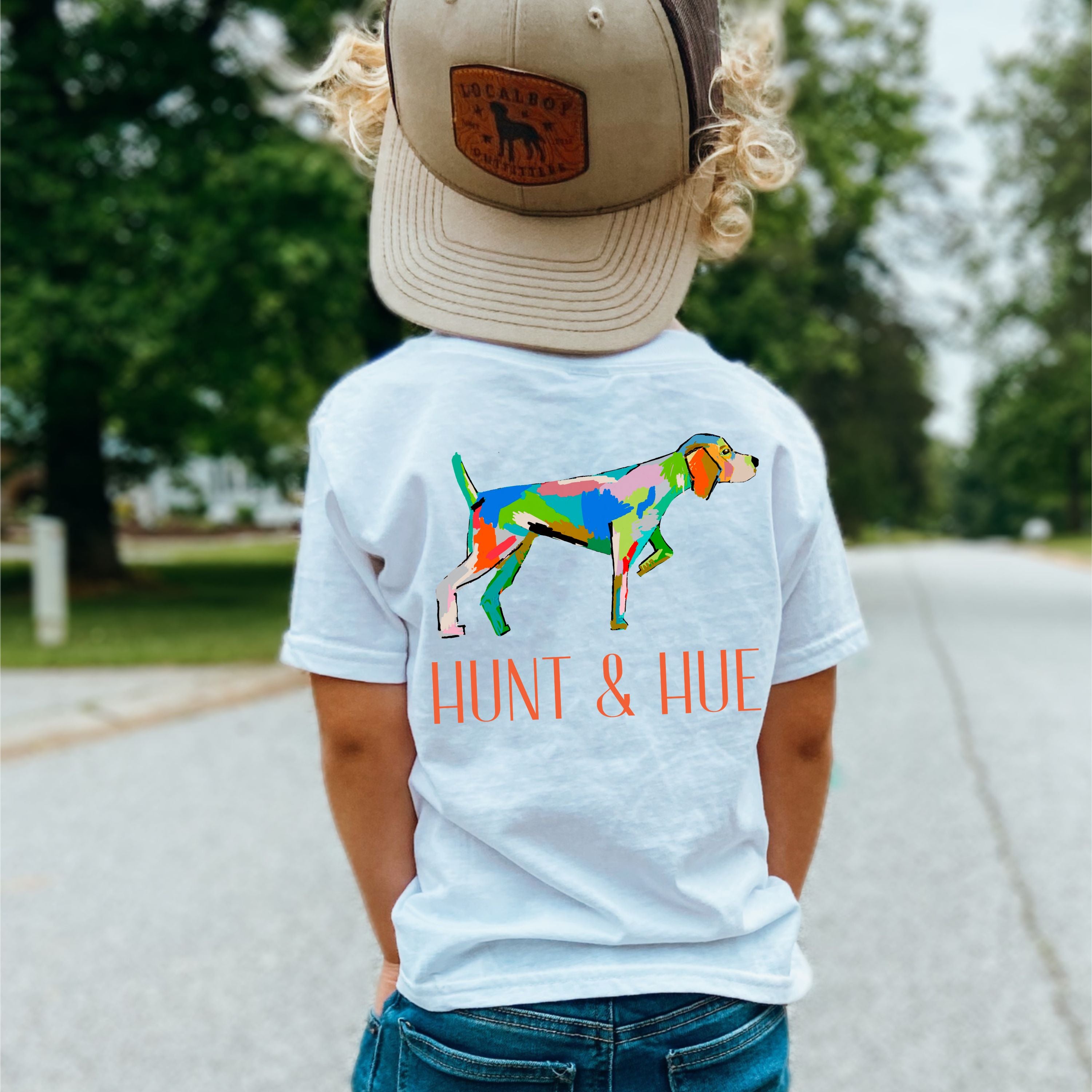 Youth Funky Bird Dog Tee