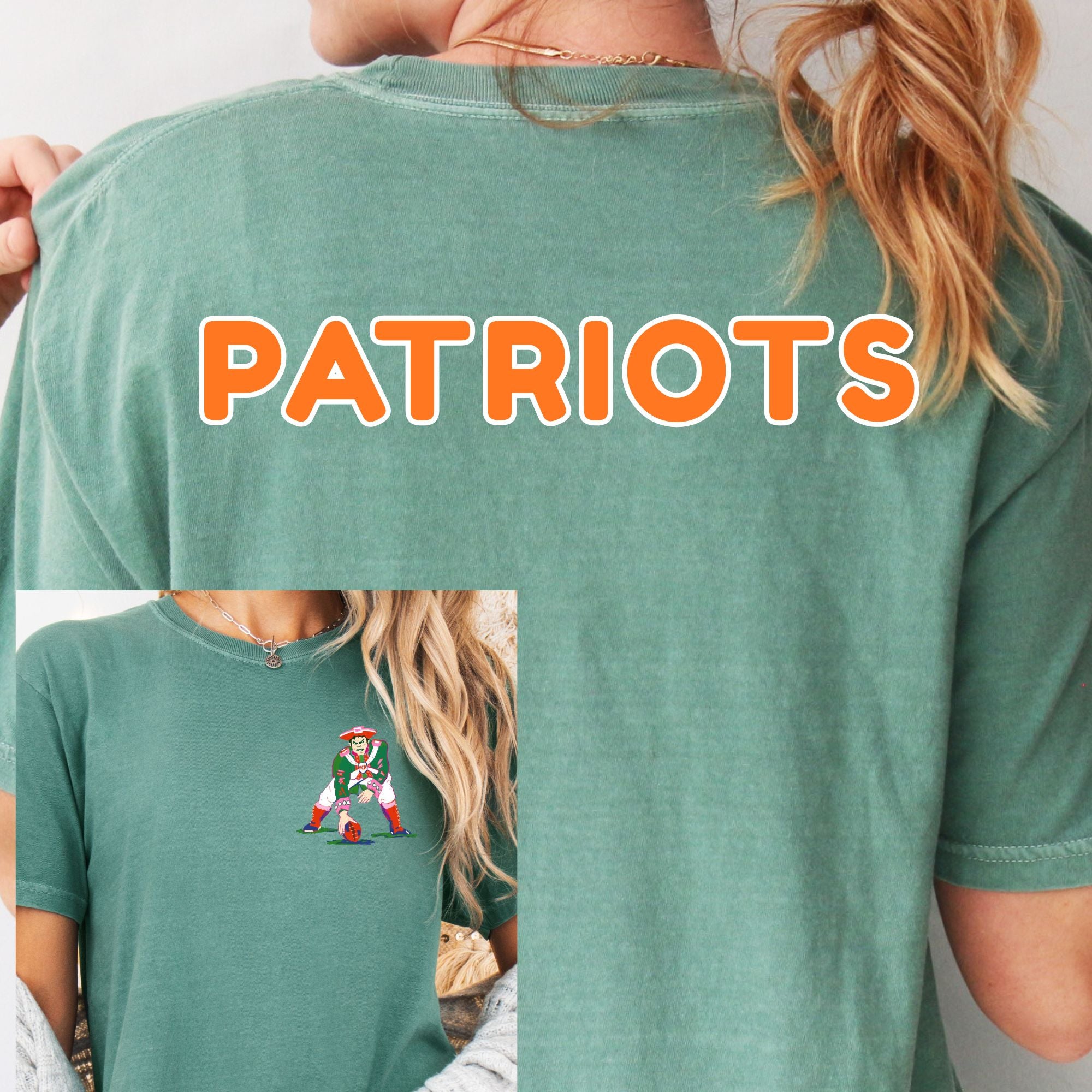 Patriots Minimalist Mascot