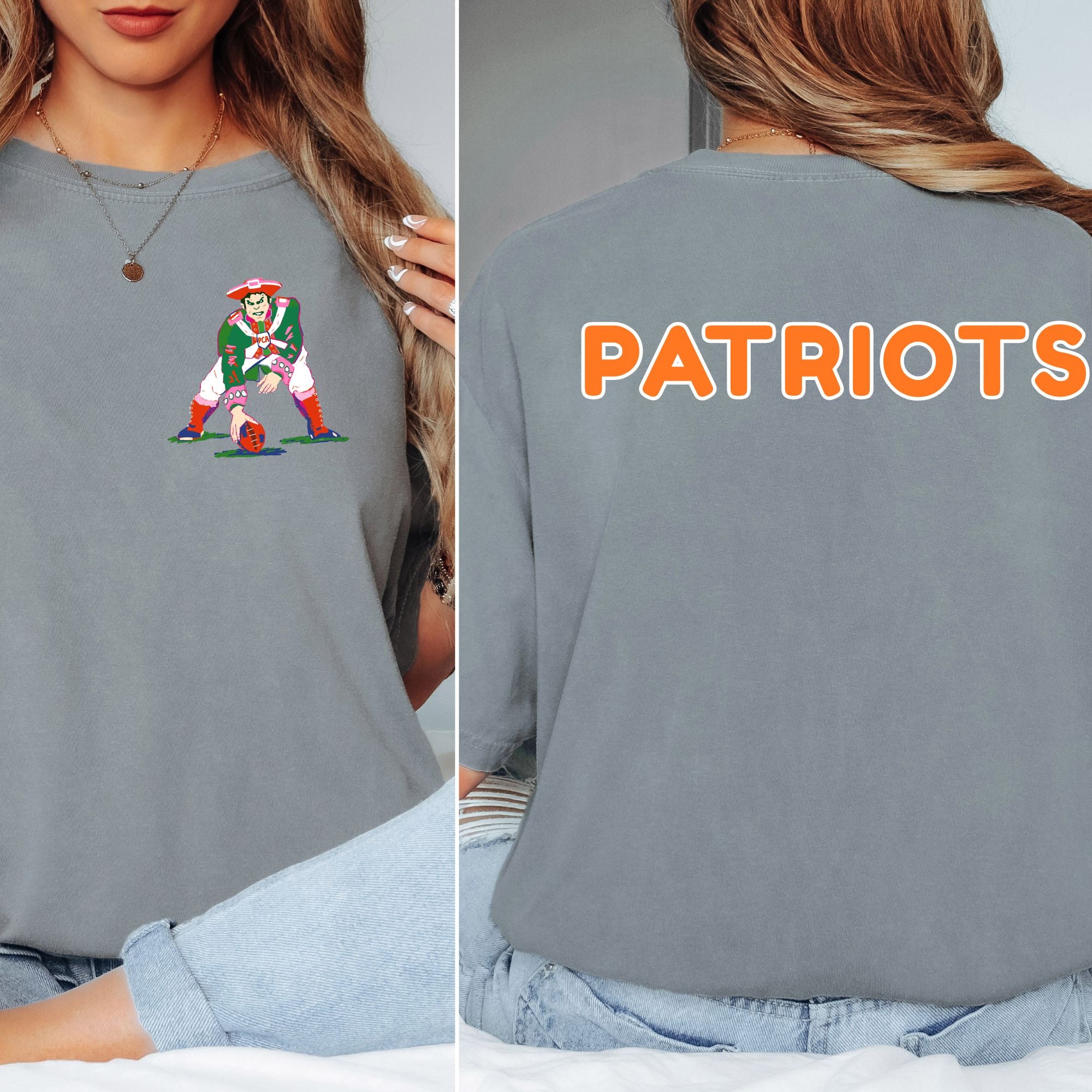 Patriots Minimalist Mascot