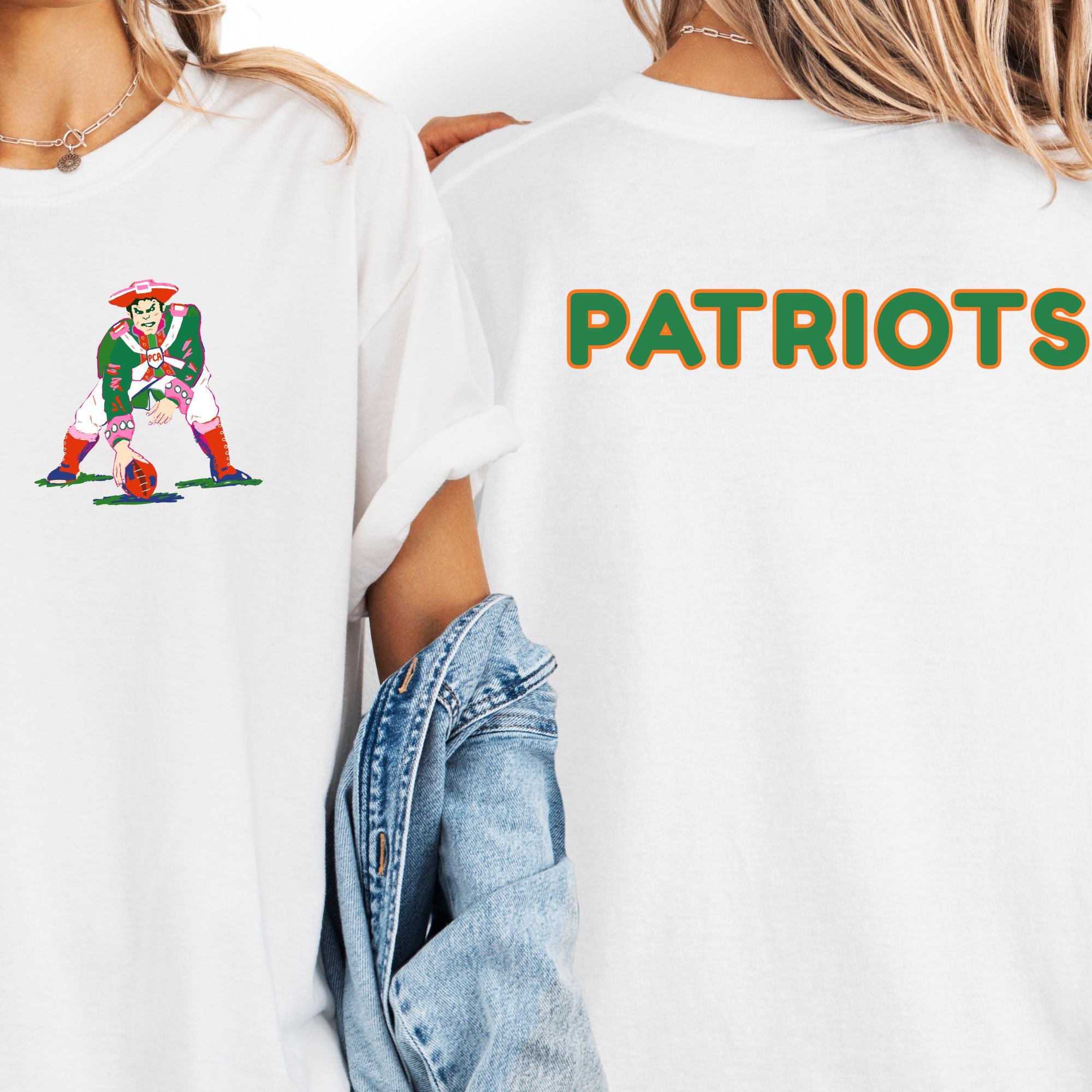 Patriots Minimalist Mascot