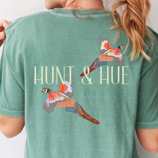 Women's Hunt and Hue Pheasant Shirt