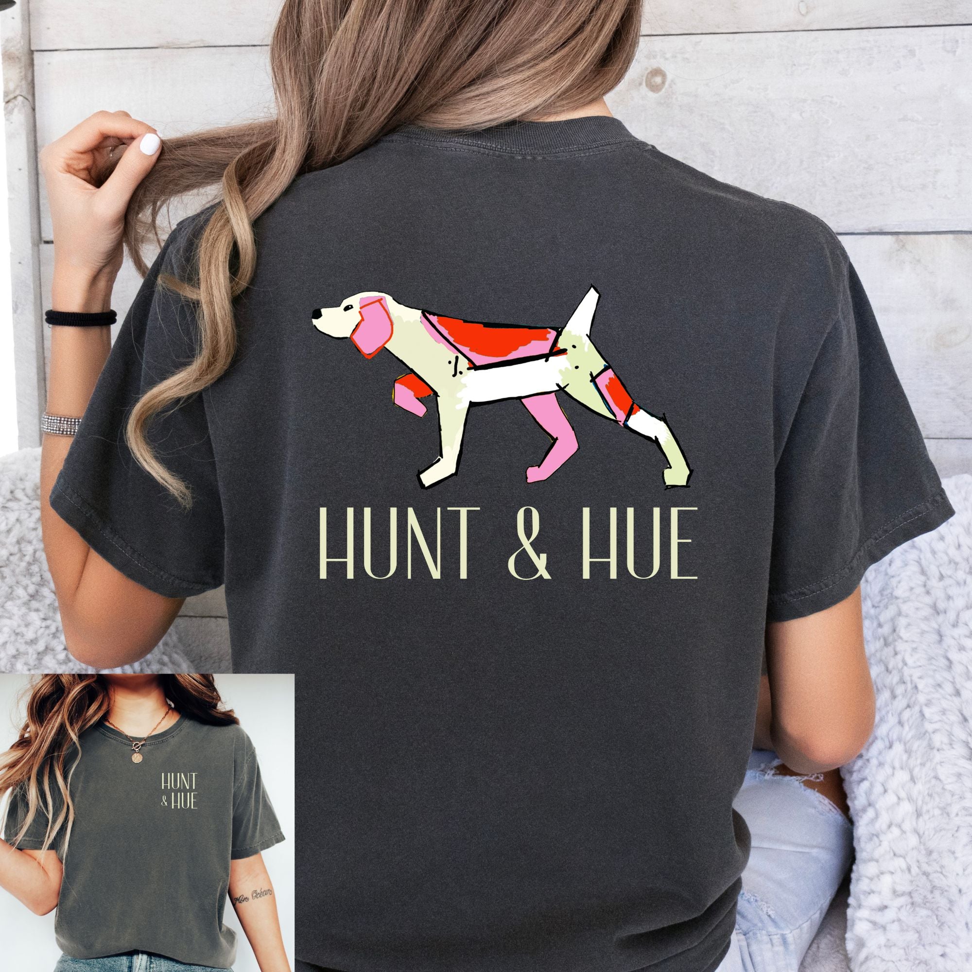 Preppy and Pink Bird Dog