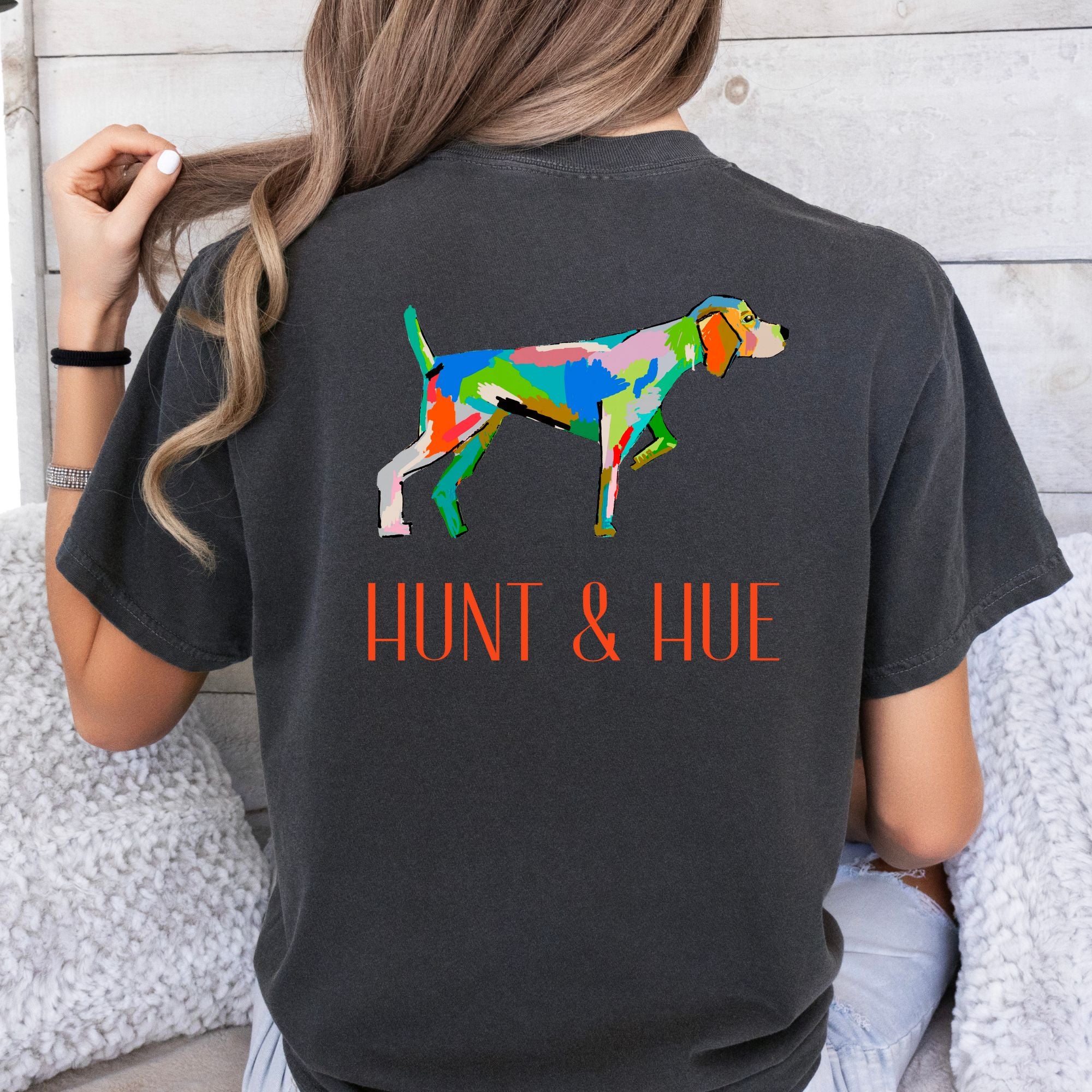 Modern bird dog tee