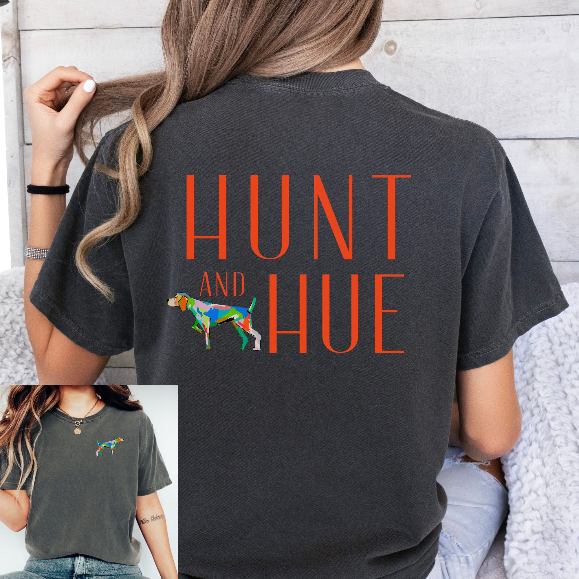 Modern Bird Dog Logo Tee