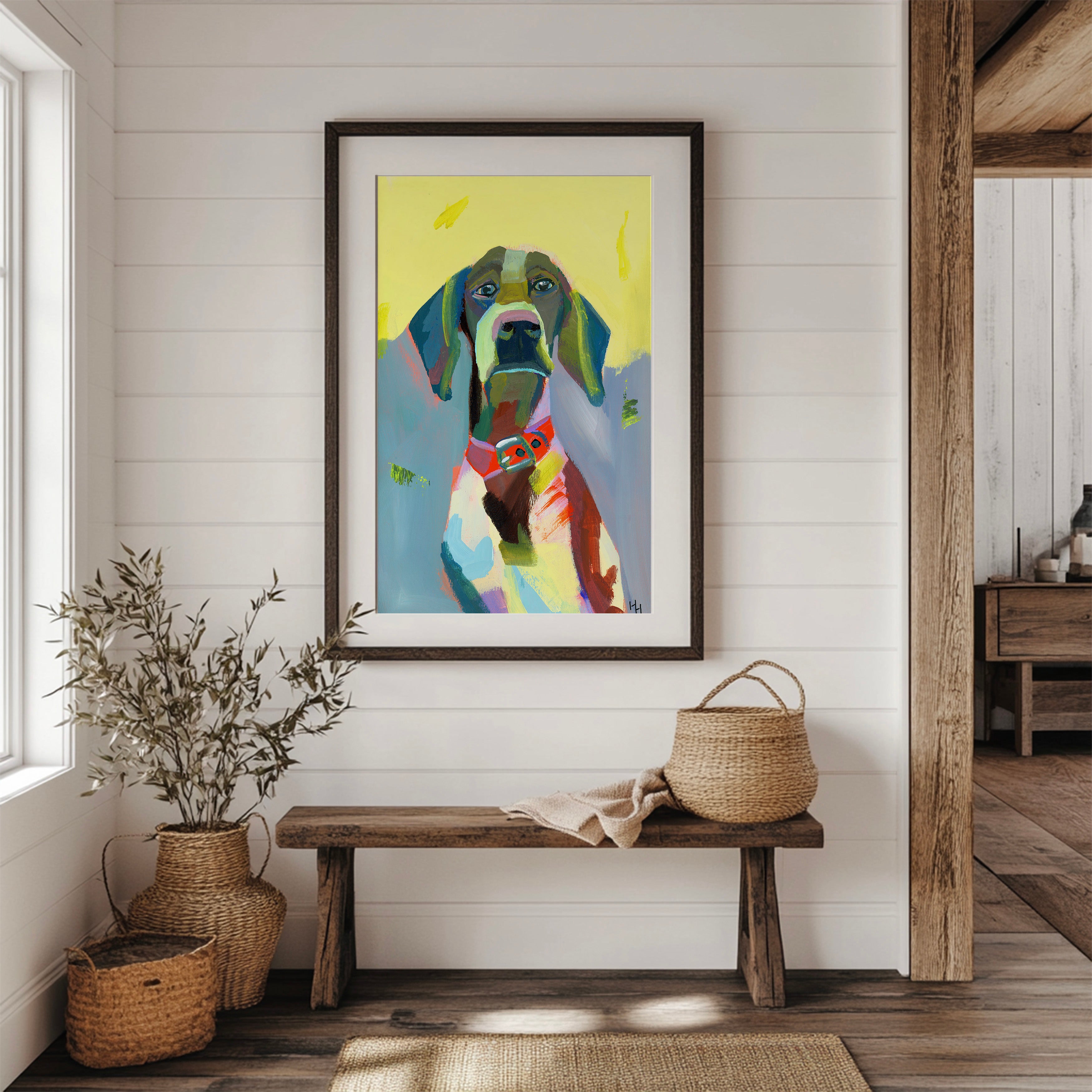 Hunting Dog Art Gallery Wall Display Wildlife Print Collection Bird Pointer Sports Scene Large Canvas Artwork Perfect Hunting Lodge Decor Father Day Gift Premium Quality Construction Home Office Display Beautiful Wildlife Theme Quail