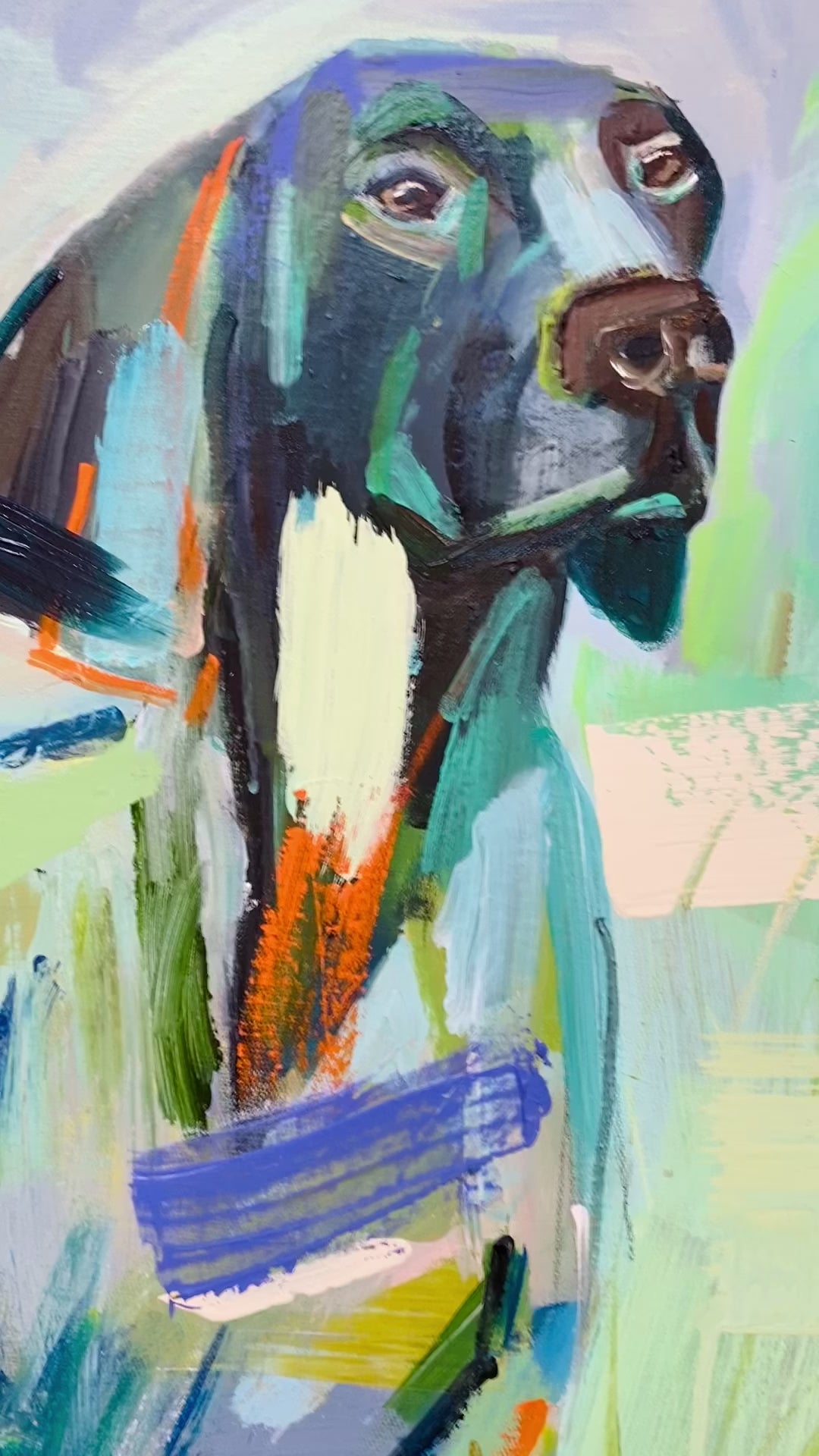 Abstract Bird Dog