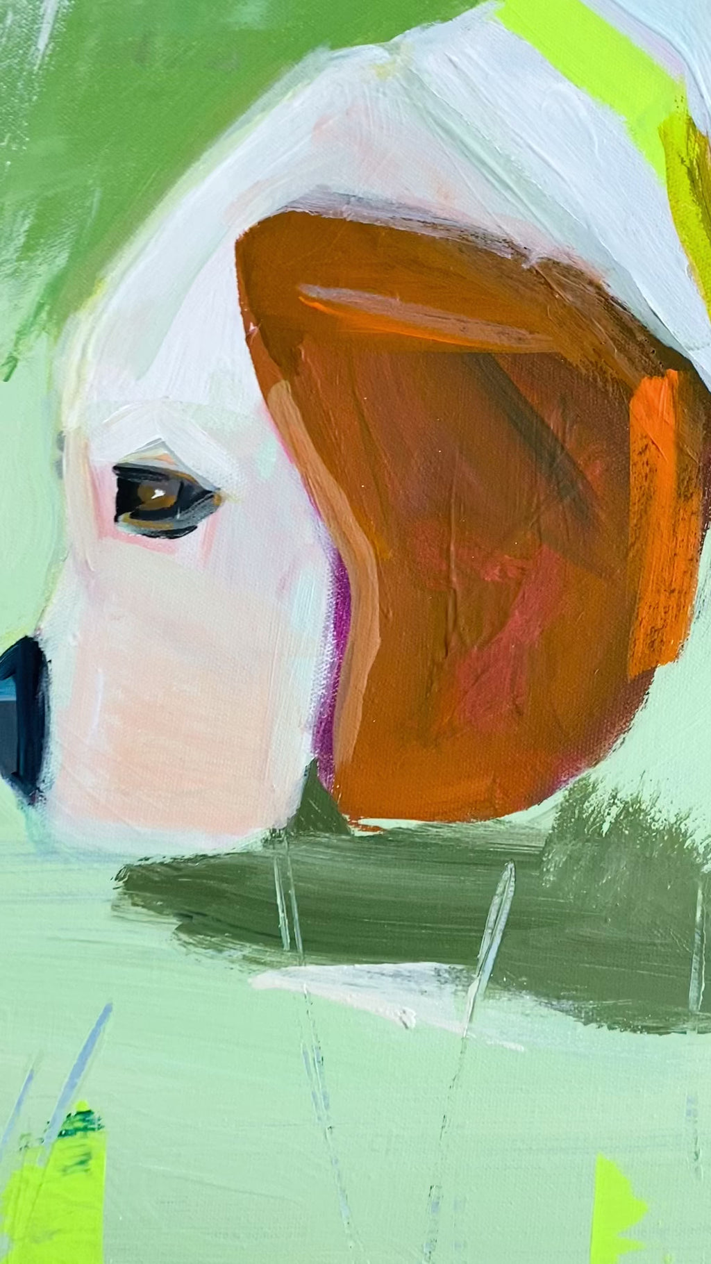 Beagle on the hunt